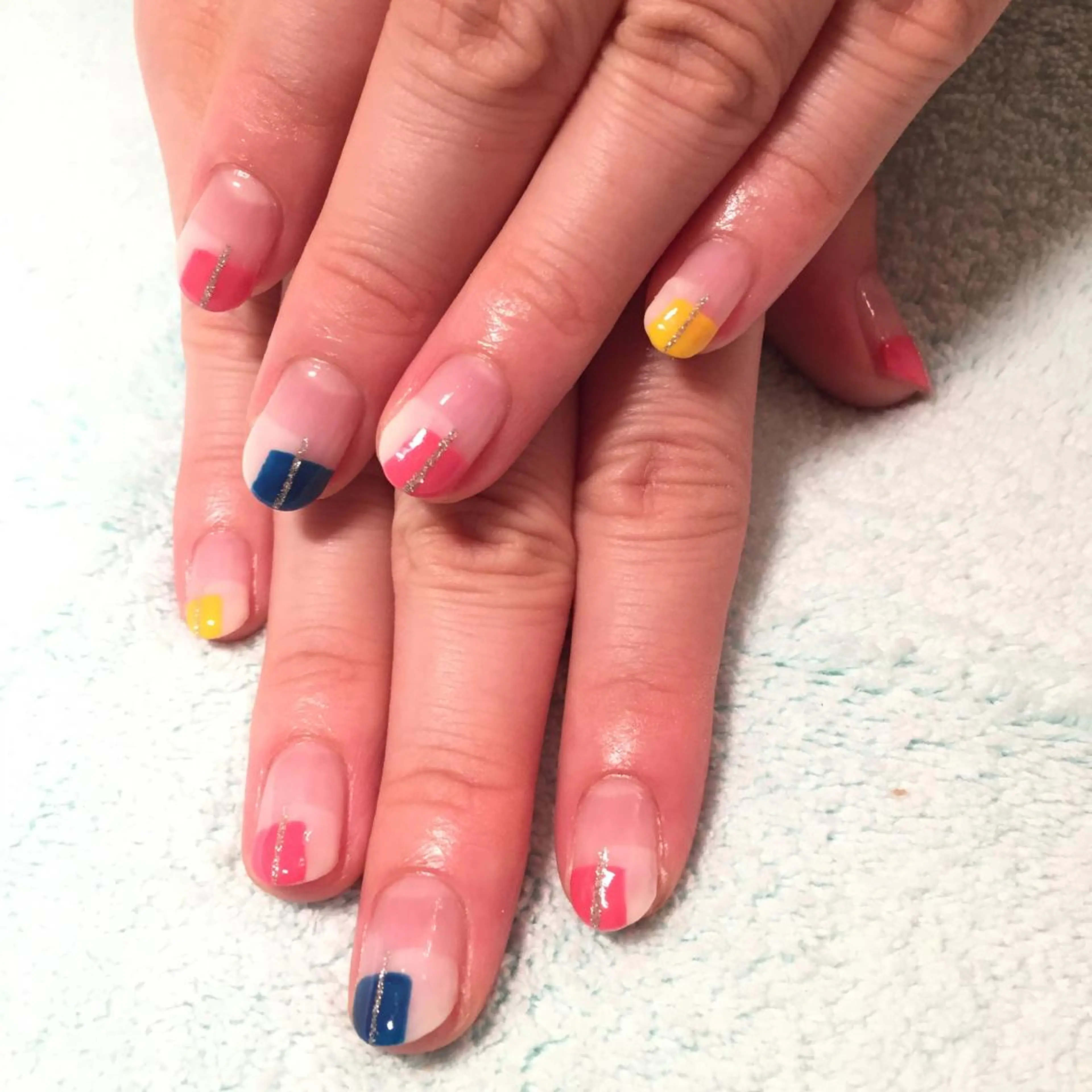 ネイル フレンチネイル BANBINANAIL所属・イリネコ マリのネイルデザイン