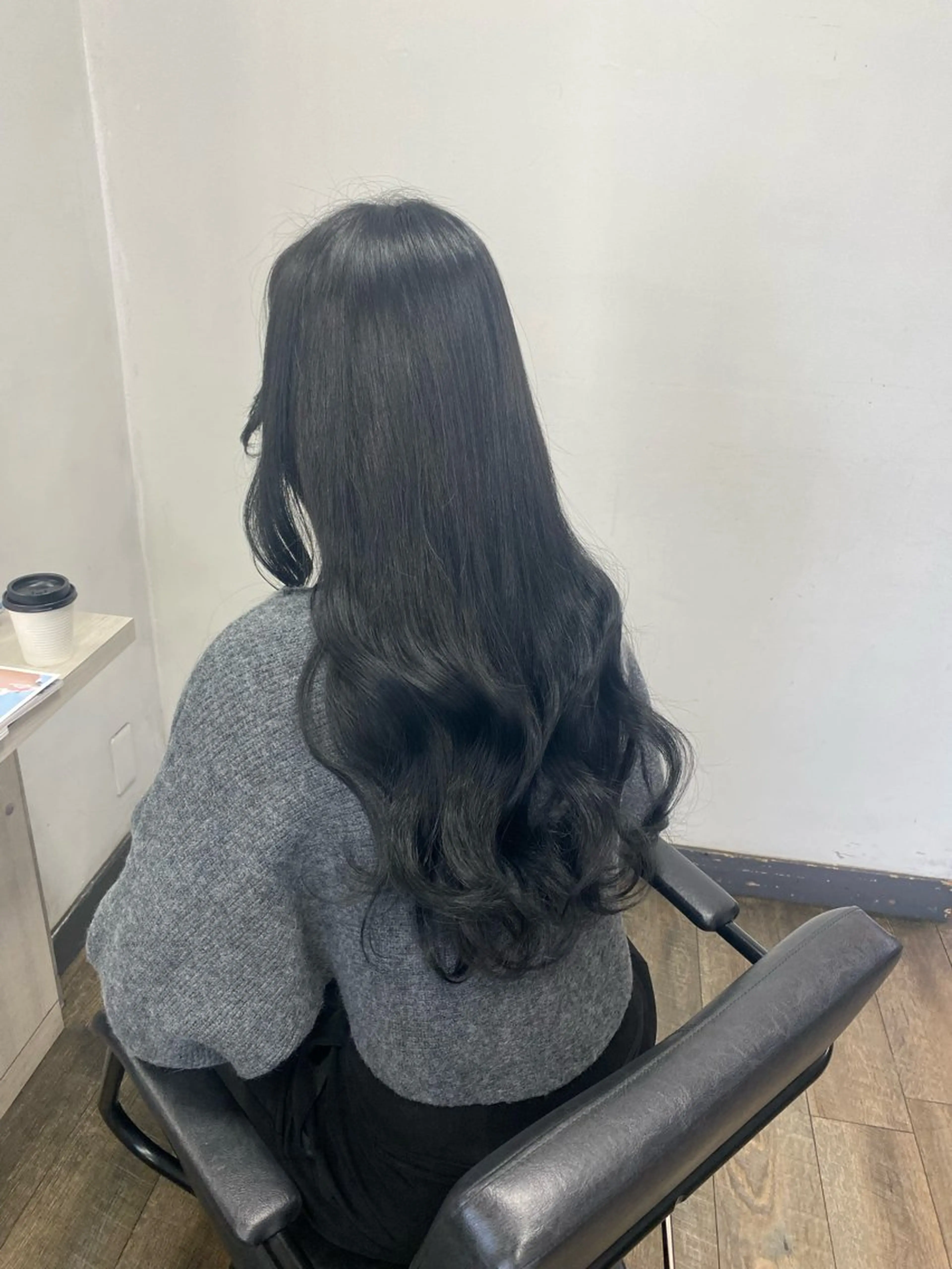 ロング カラー MIREI /韓国風 /大阪美容室のヘアスタイル