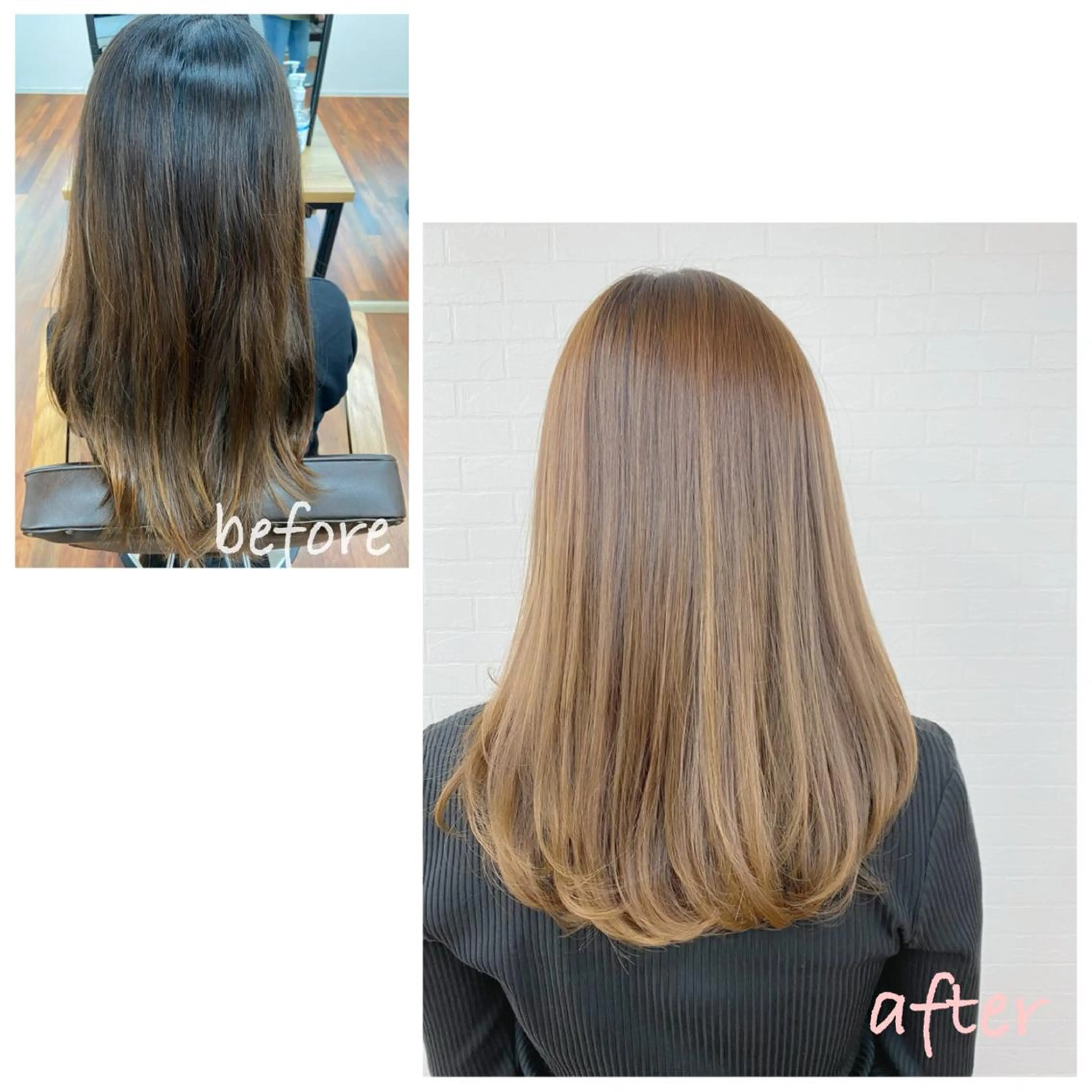 セミロング GRANLUSSO 〜グランルッソ駅前店所属・木口 嘉美のヘアスタイル