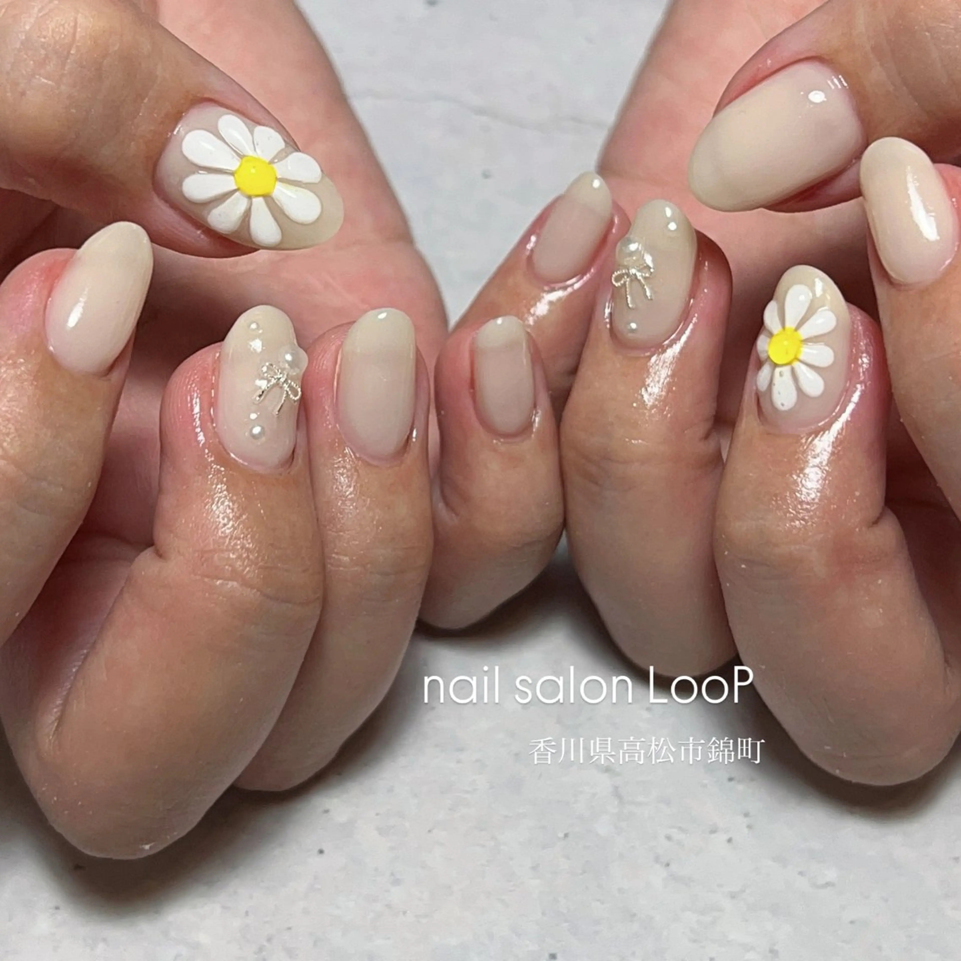 ネイル ハンドネイル LooP riho / nuanceのネイルデザイン