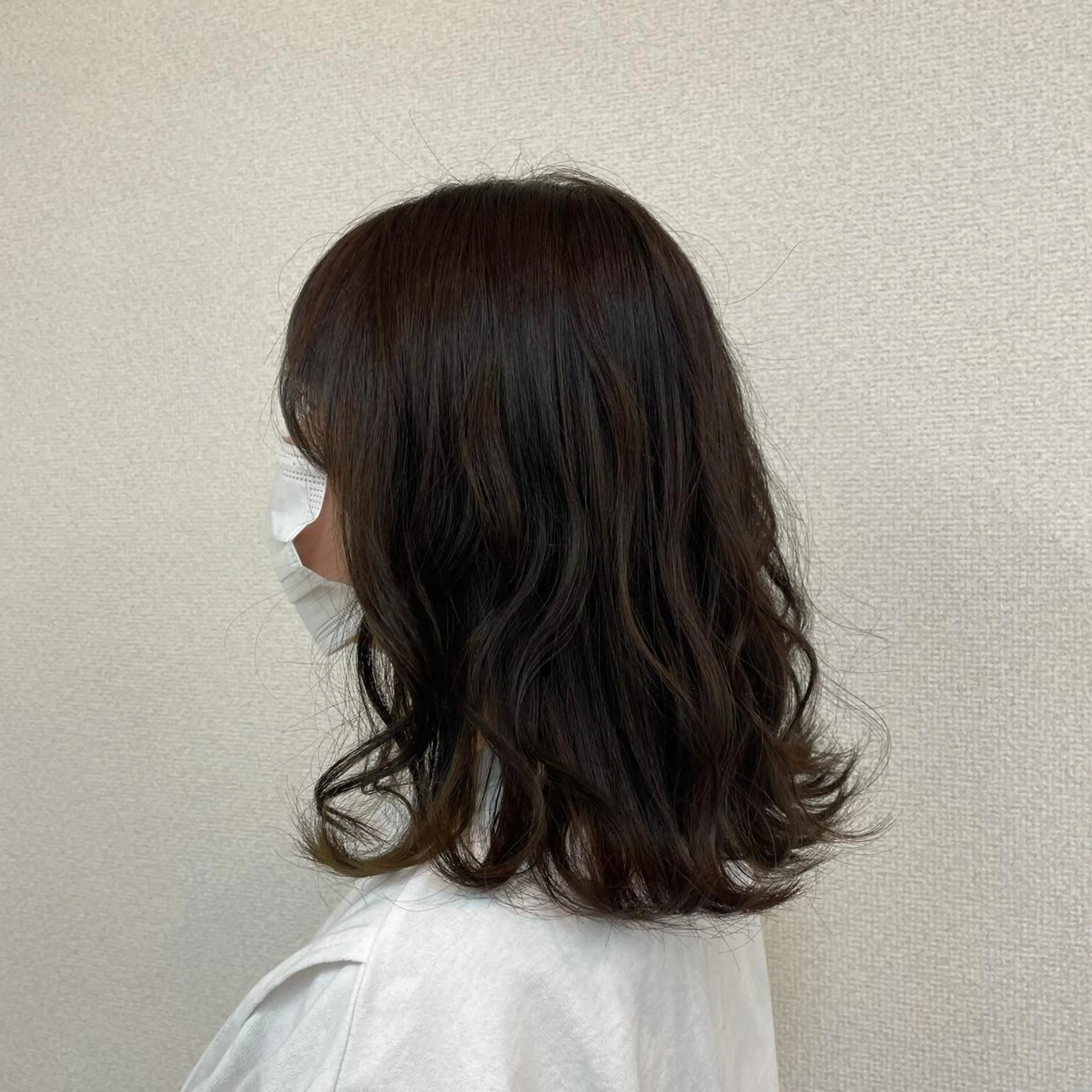 ミディアム カラー 松本平太郎美容室大宮店所属・もりたみかこ 美容師お休み中のヘアスタイル