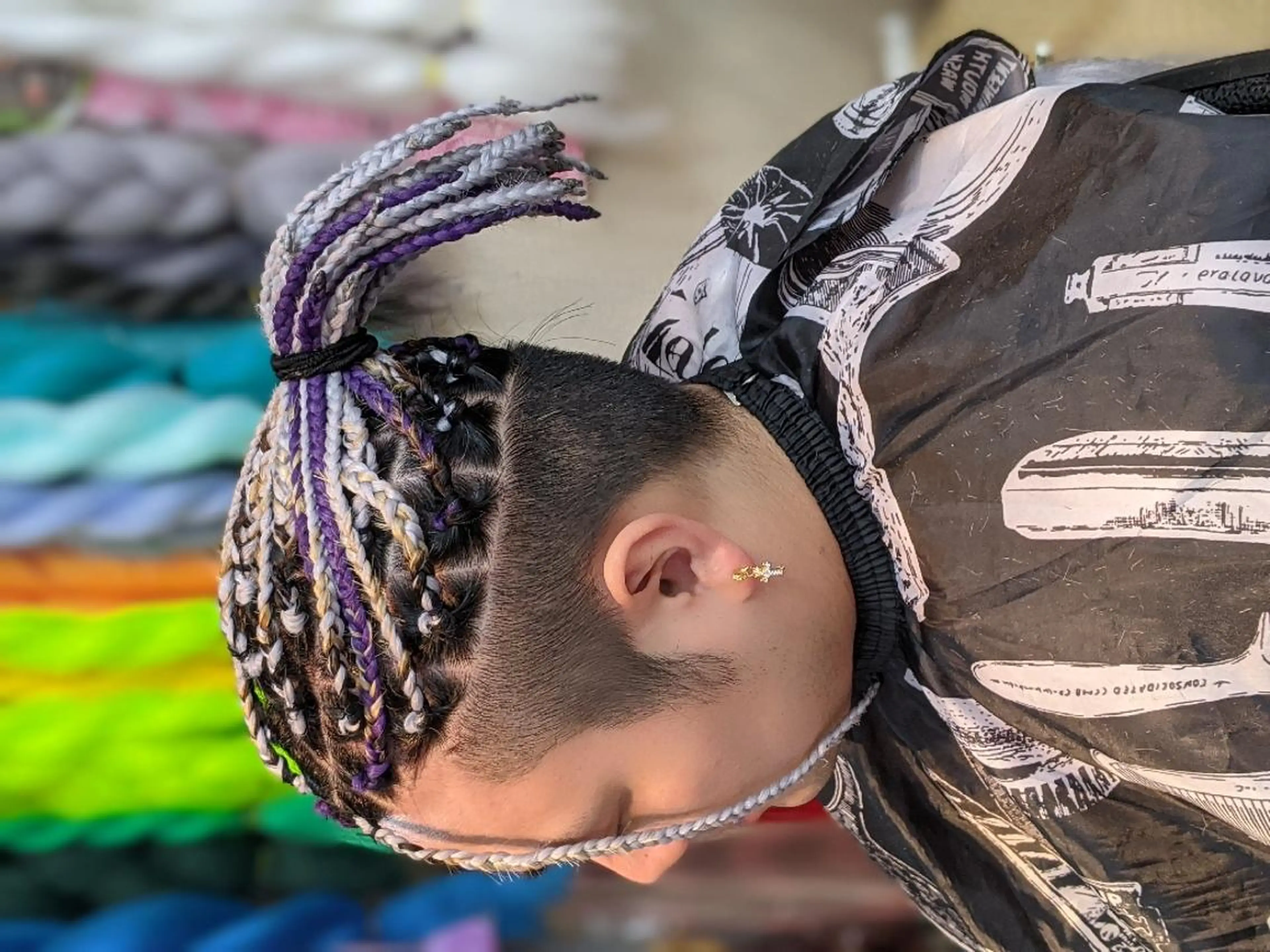 メンズ ツーブロック エクステ scamp ★のヘアスタイル