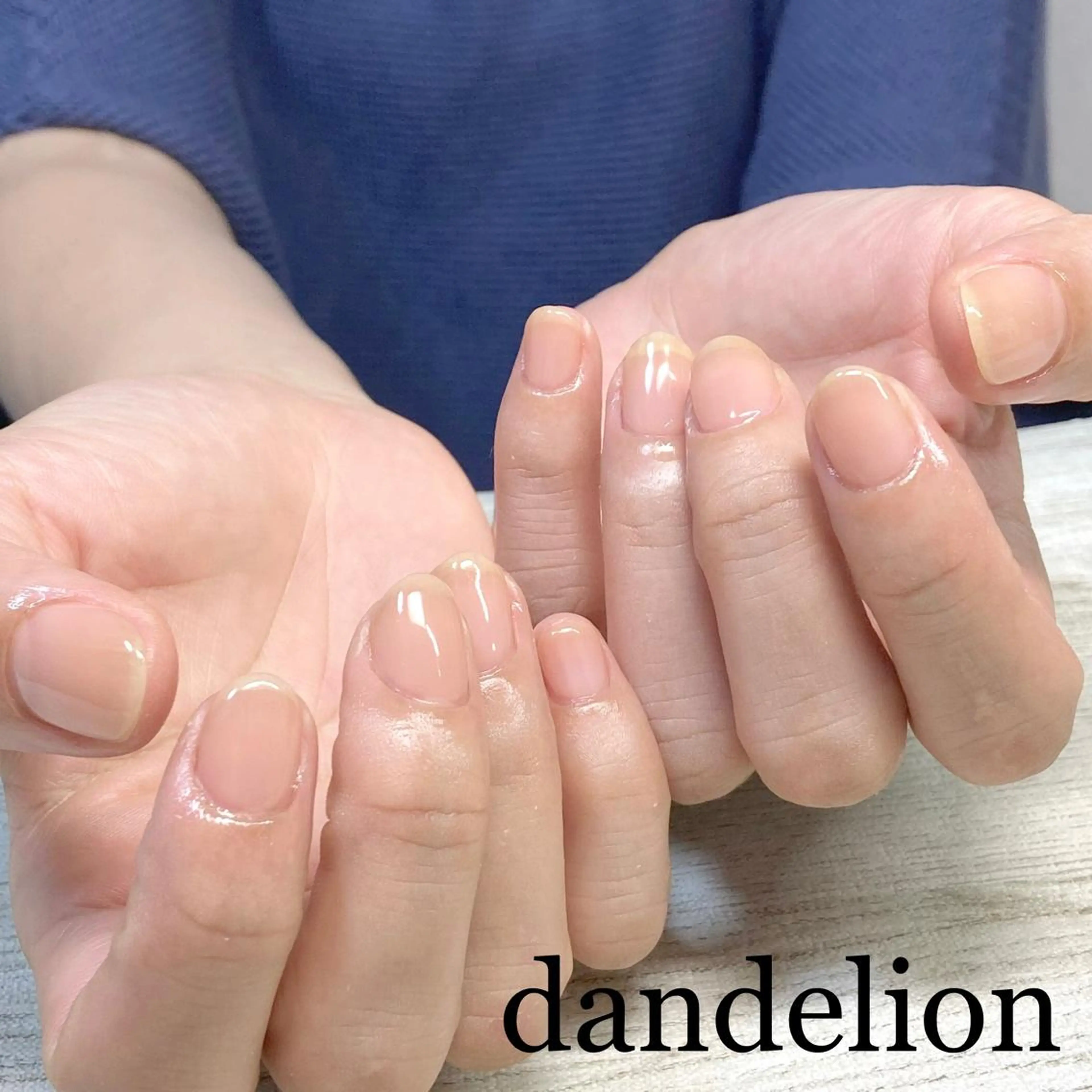 ネイル ハンドネイル ハンドケア dandelion ダンデライオンのネイルデザイン