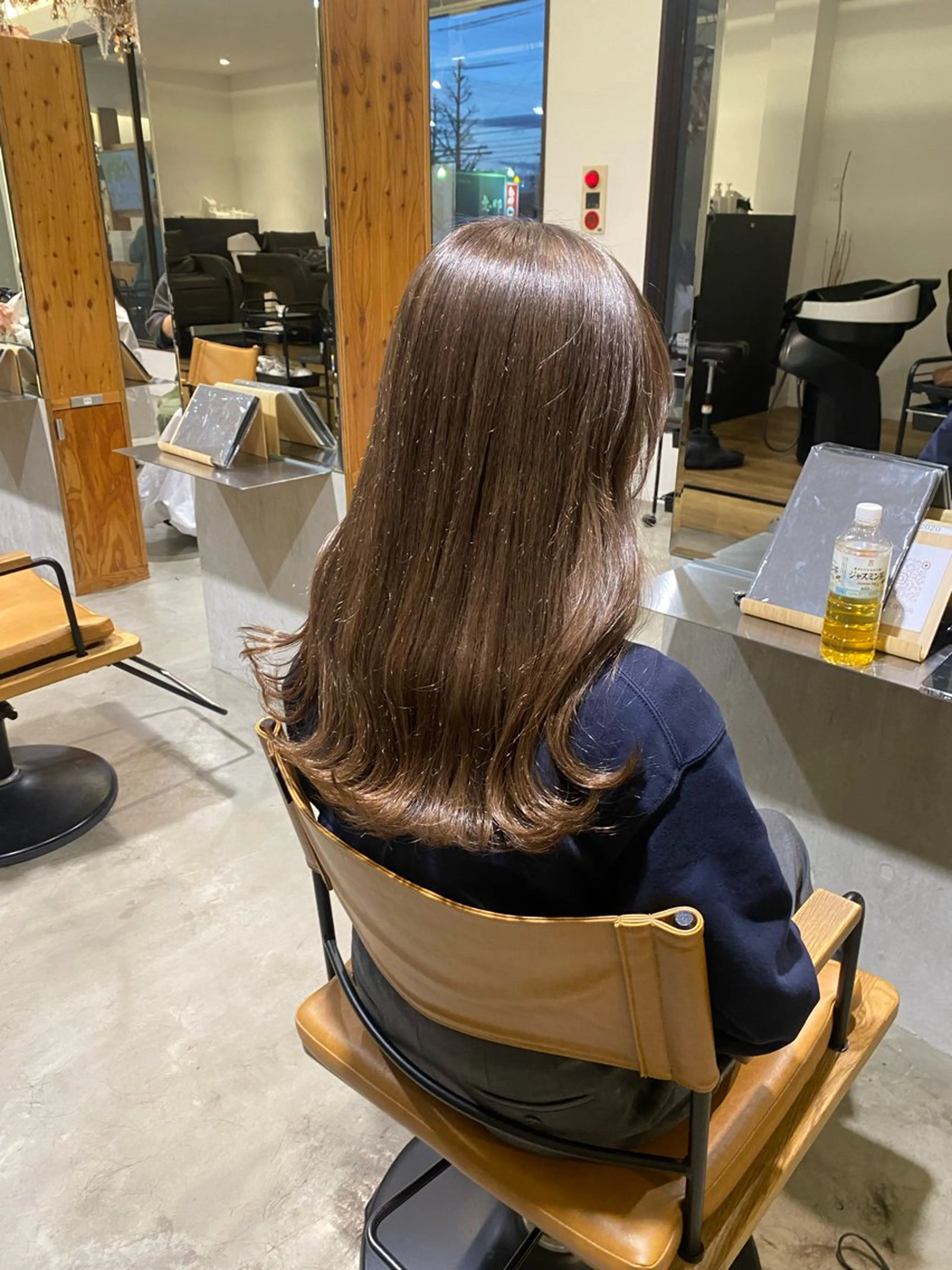 ロング カラー ヘアカラー トリートメント 透明感カラー 天羅のヘアスタイル