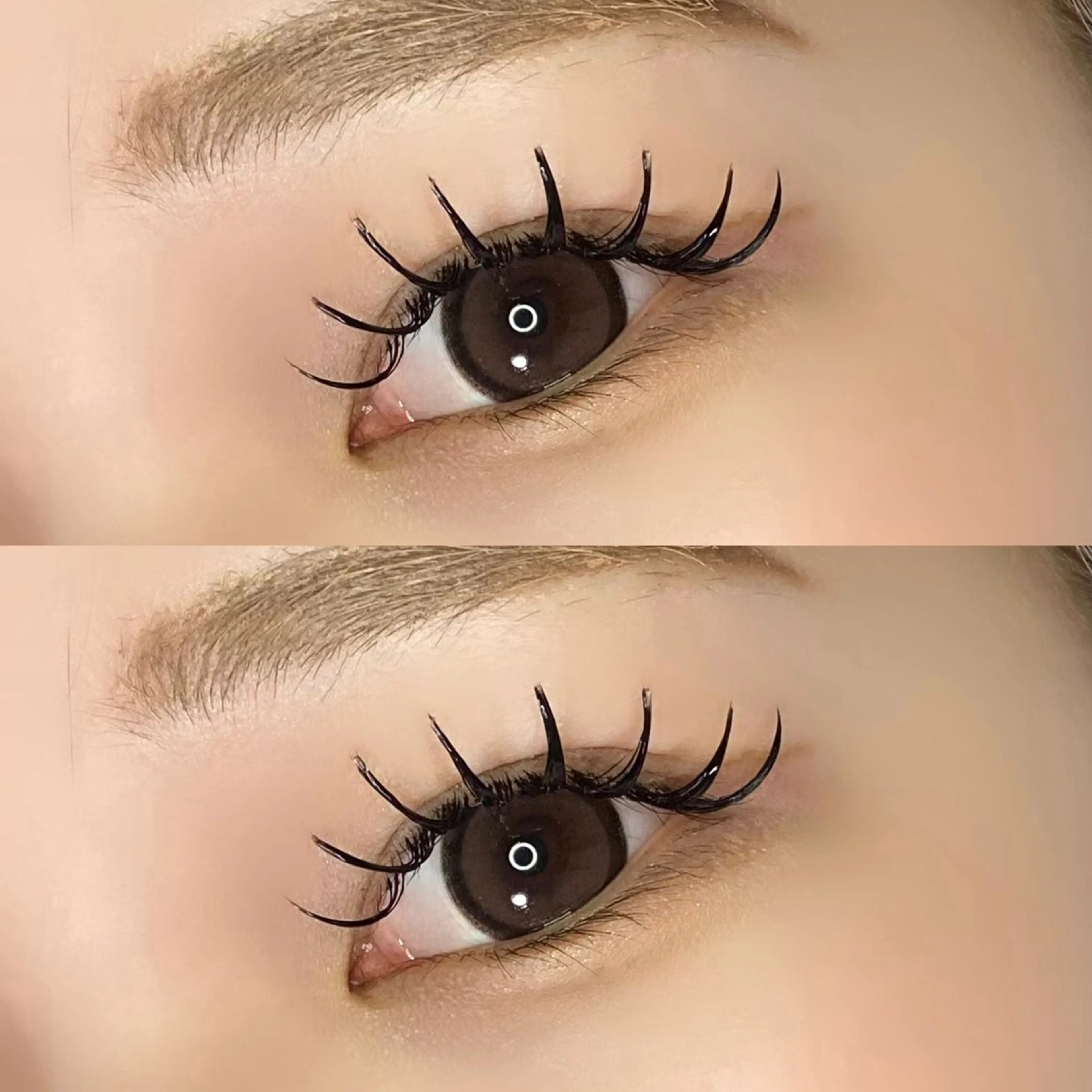 マツエク・マツパ 束感まつ毛 REBYNA 【リバイン】のマツエク・マツパデザイン