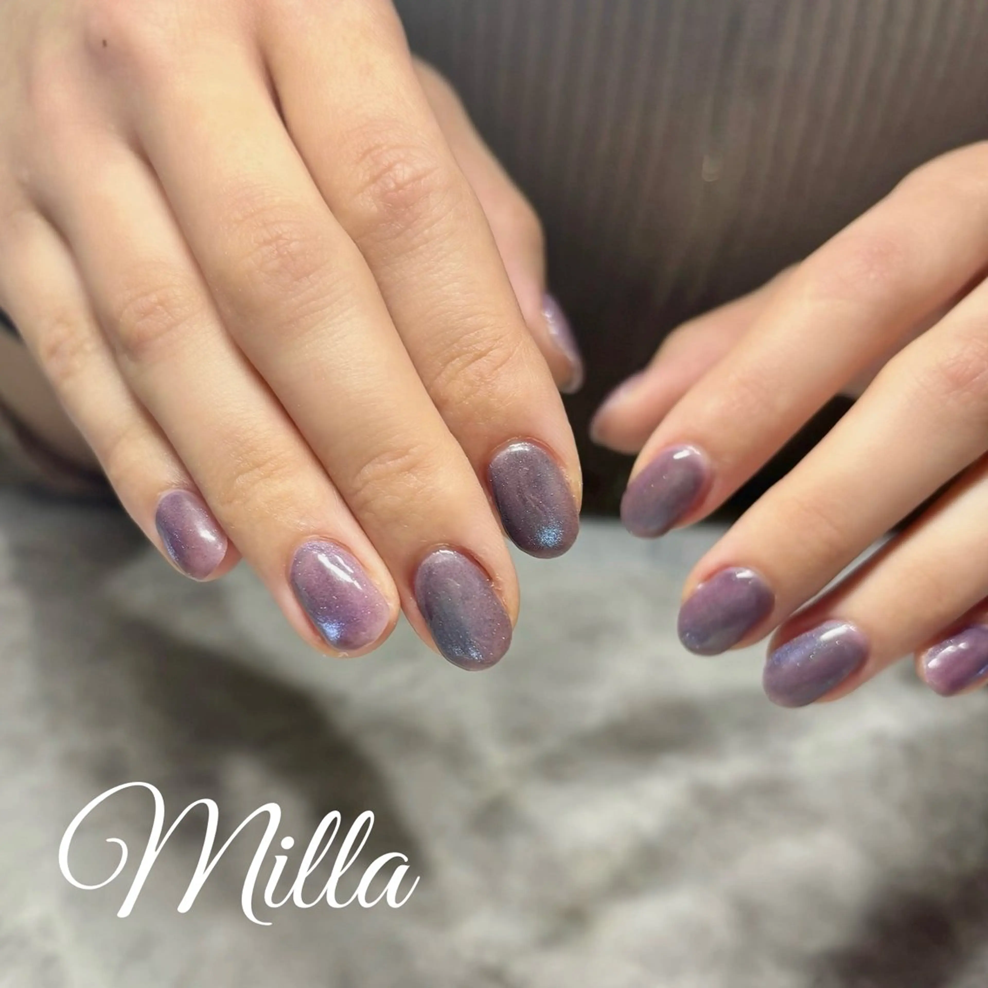 ネイル マグネットネイル Nail Salon Milla / ミラのネイルデザイン