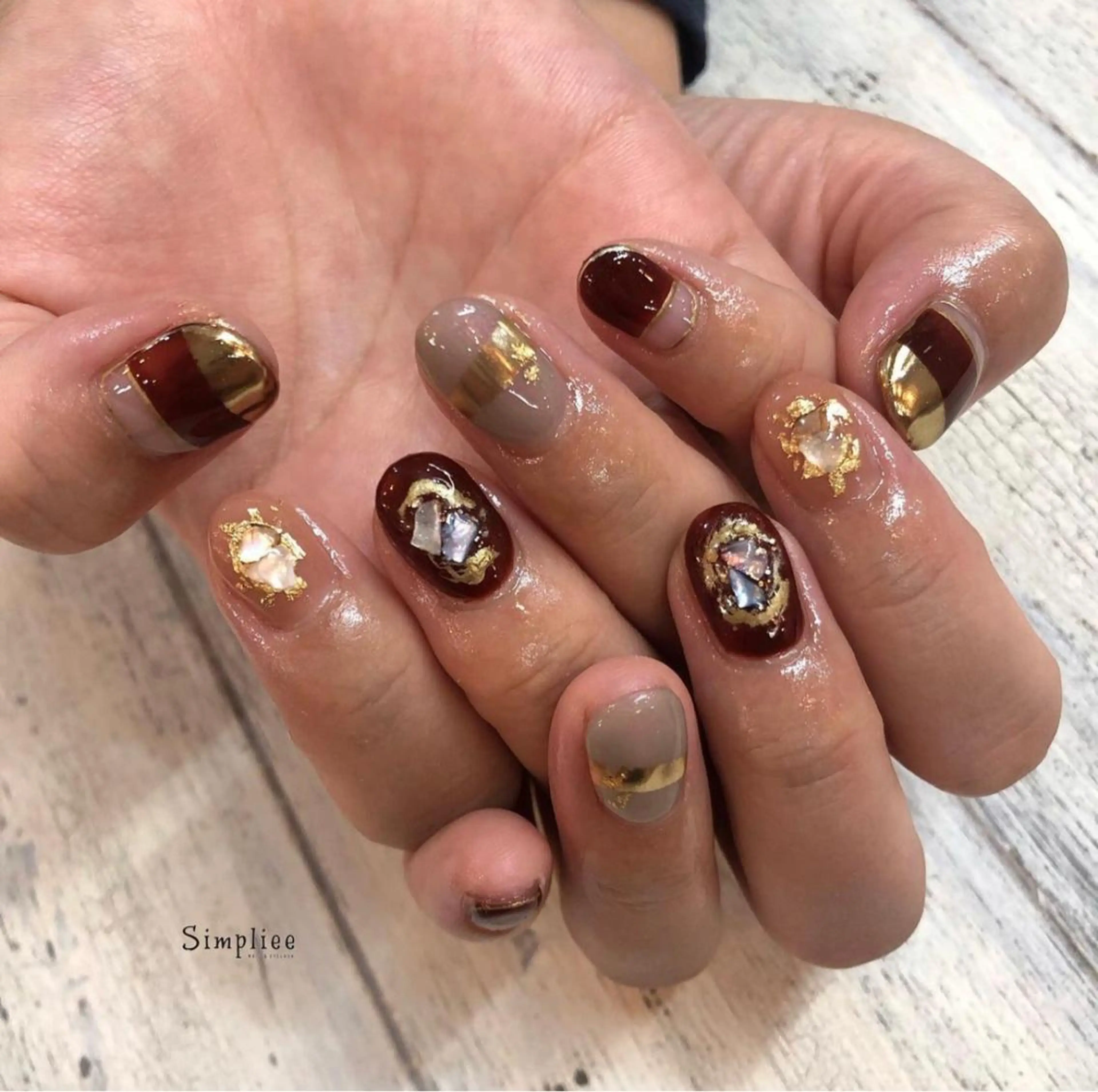 ネイル Simpliee NAIL & EYE 下北沢店 (シンプリー)所属・la.lieto/ arisaのネイルデザイン