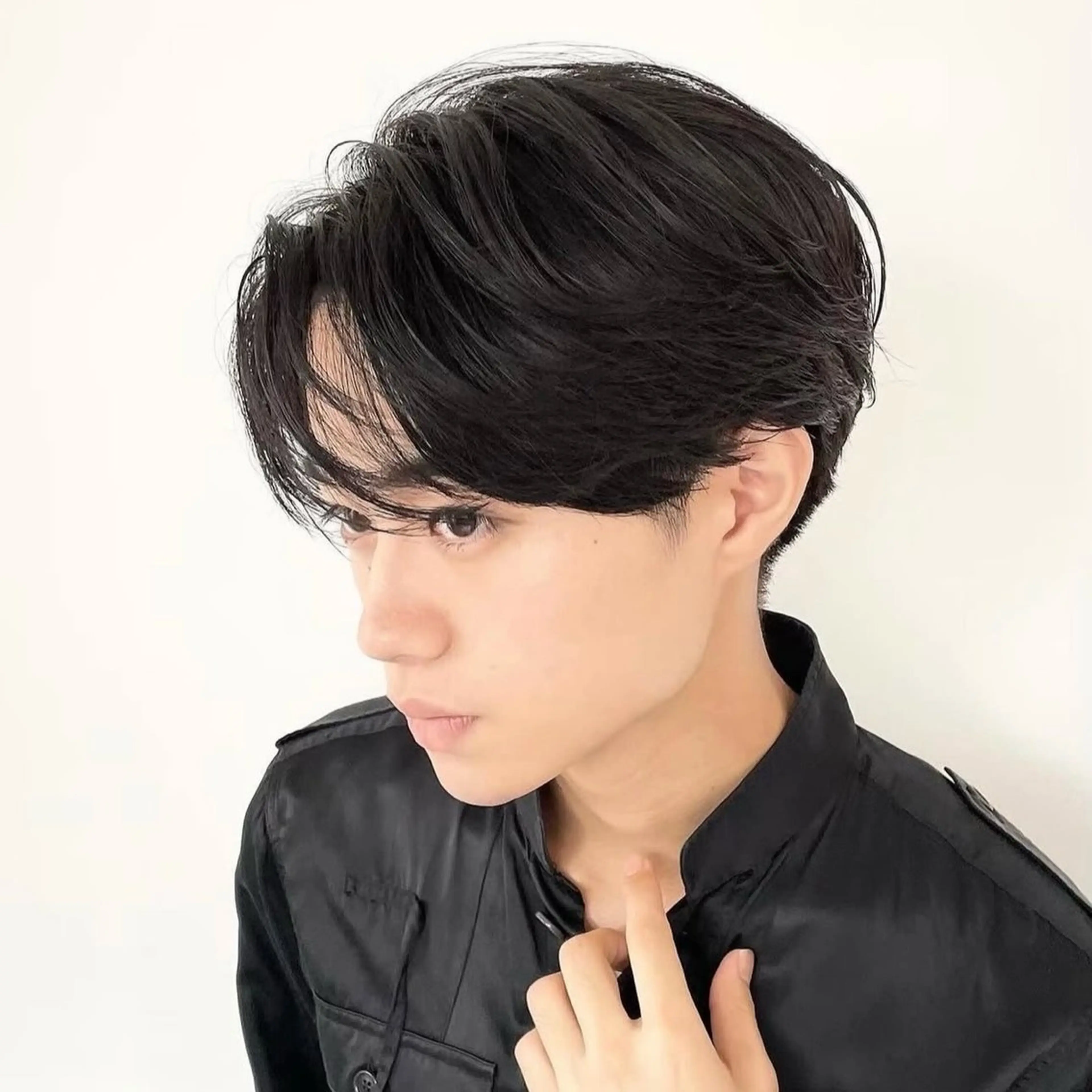 メンズ 透明感カラー ふうか　渋谷のヘアスタイル