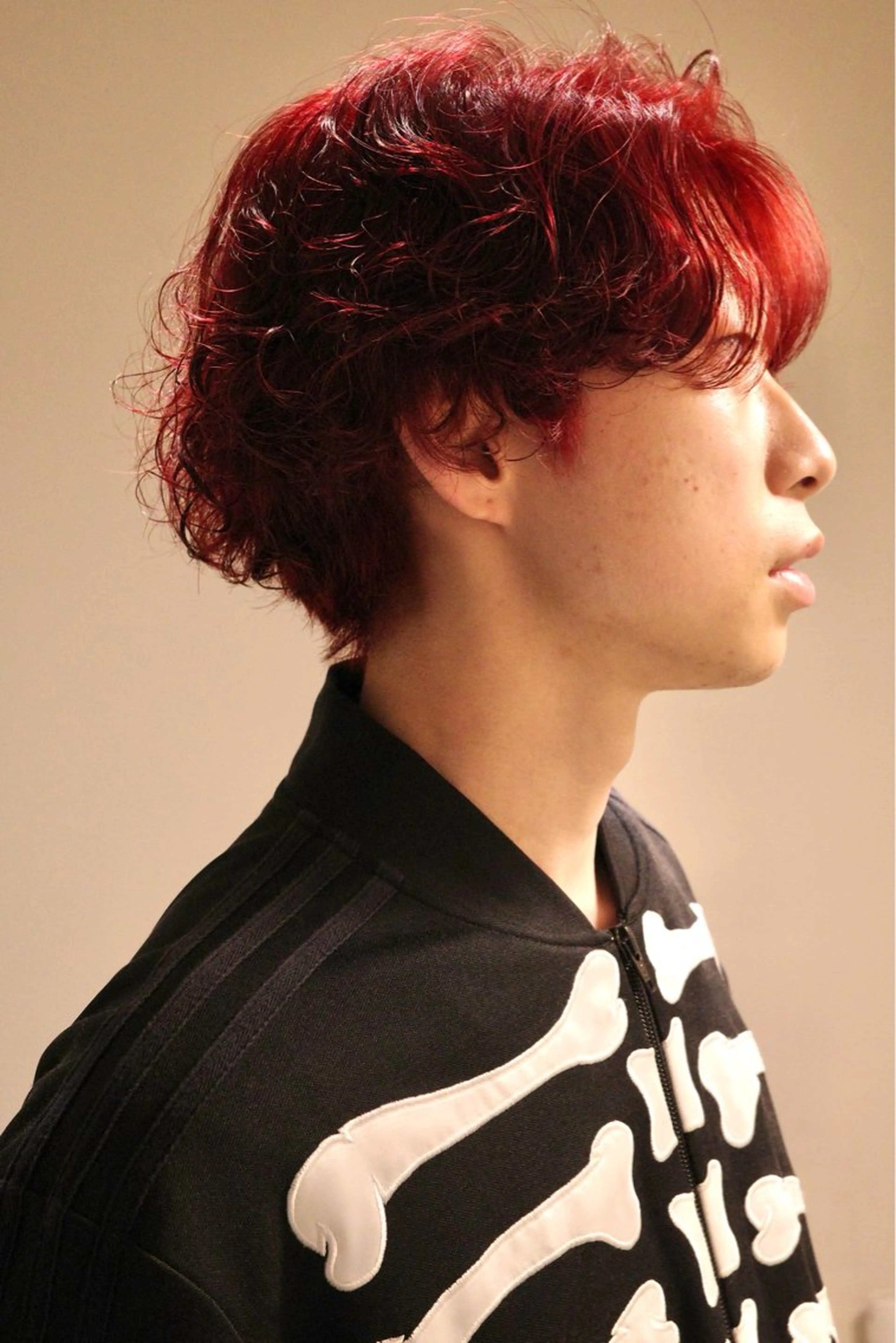 ショート カラー メンズ Hair & make Lamp所属・梅田のブリーチ特化 美容師KAI🥰のヘアスタイル