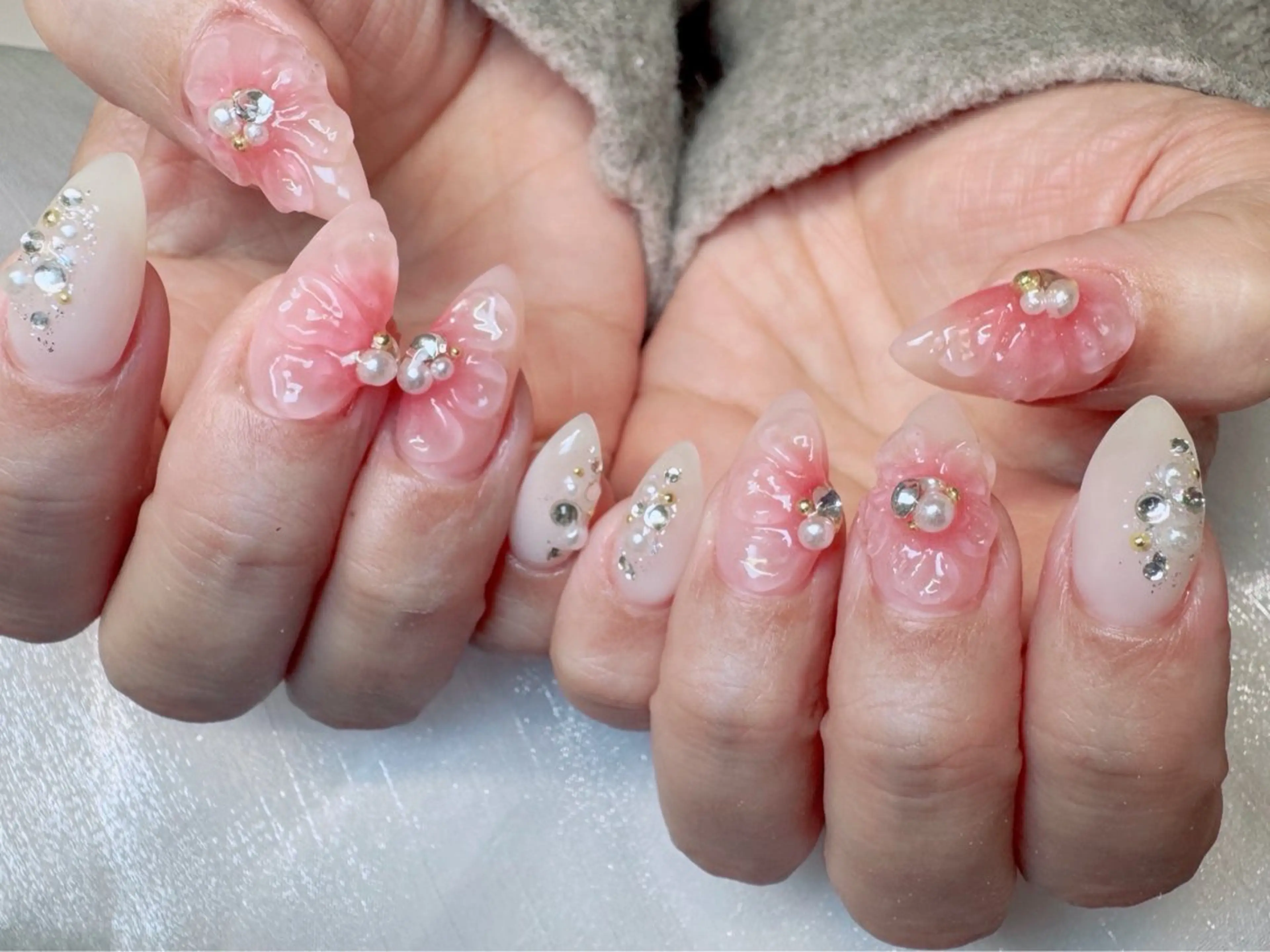 ネイル フラワーネイル Joliesse nail salonのネイルデザイン