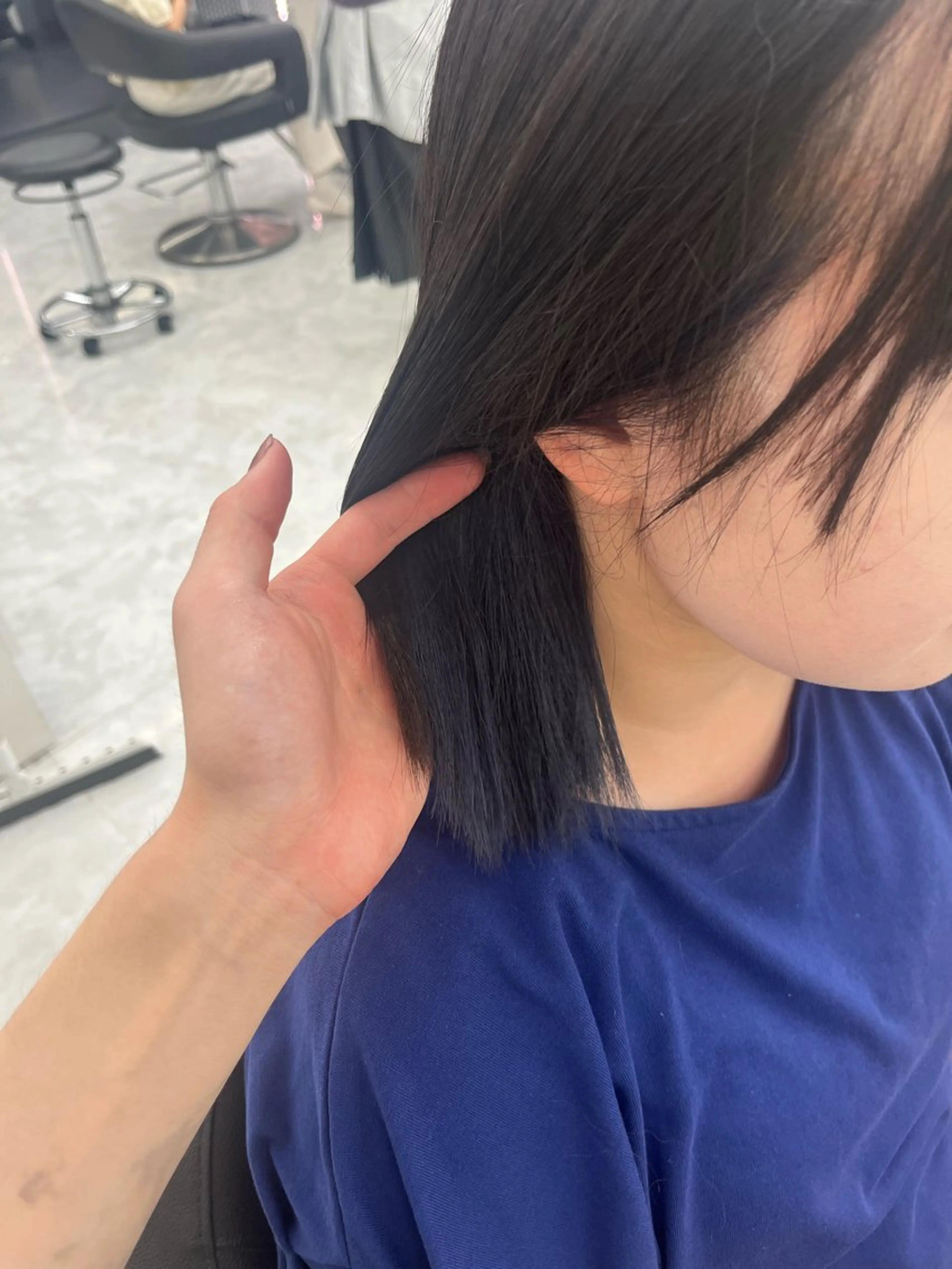 セミロング カラー ヘアカラー トリートメント 💖トレンド秋冬 カラー💖FUTAのヘアスタイル