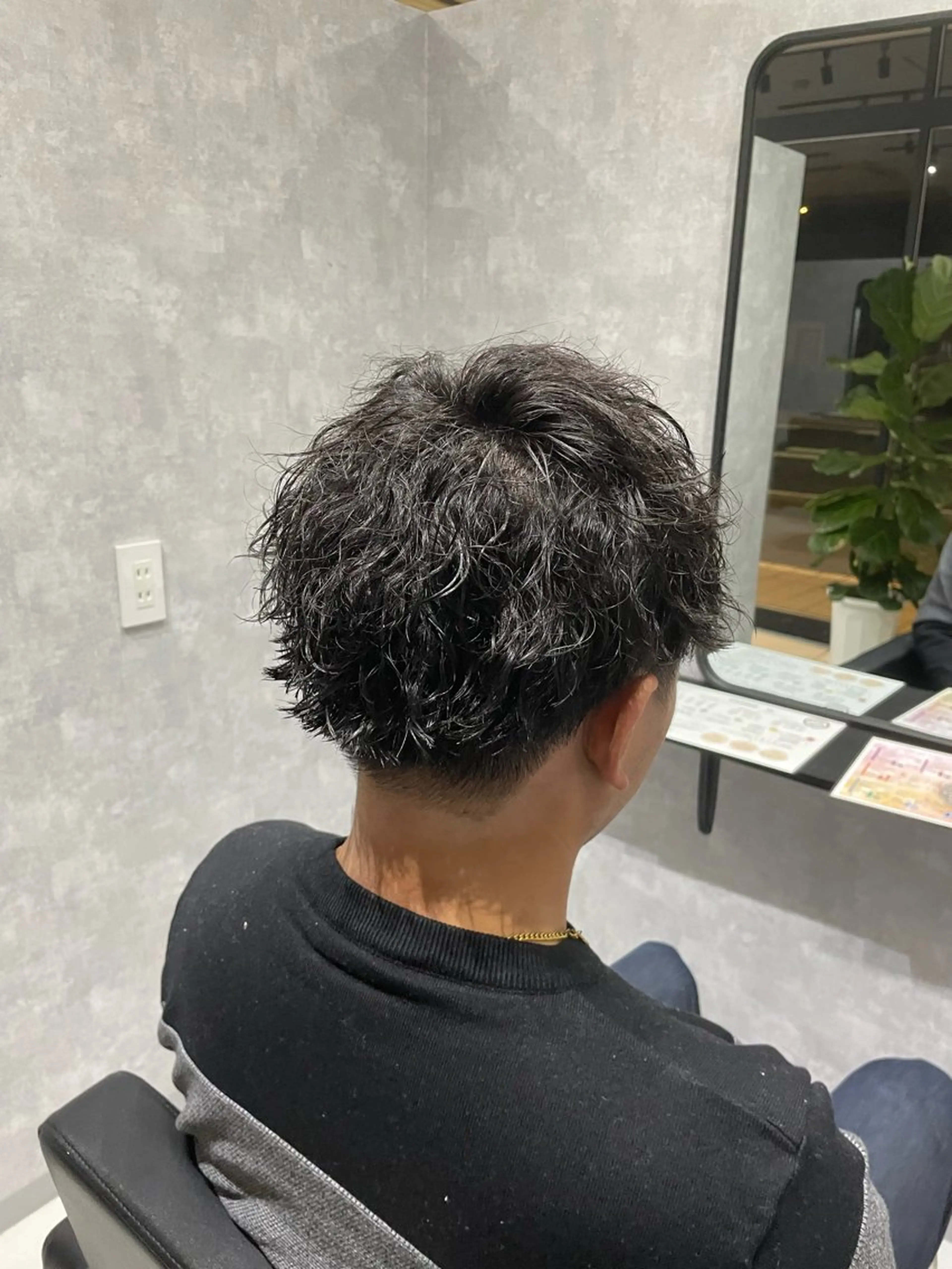 パーマ メンズ メンズ特化/高畑/ 加藤寿気也のヘアスタイル