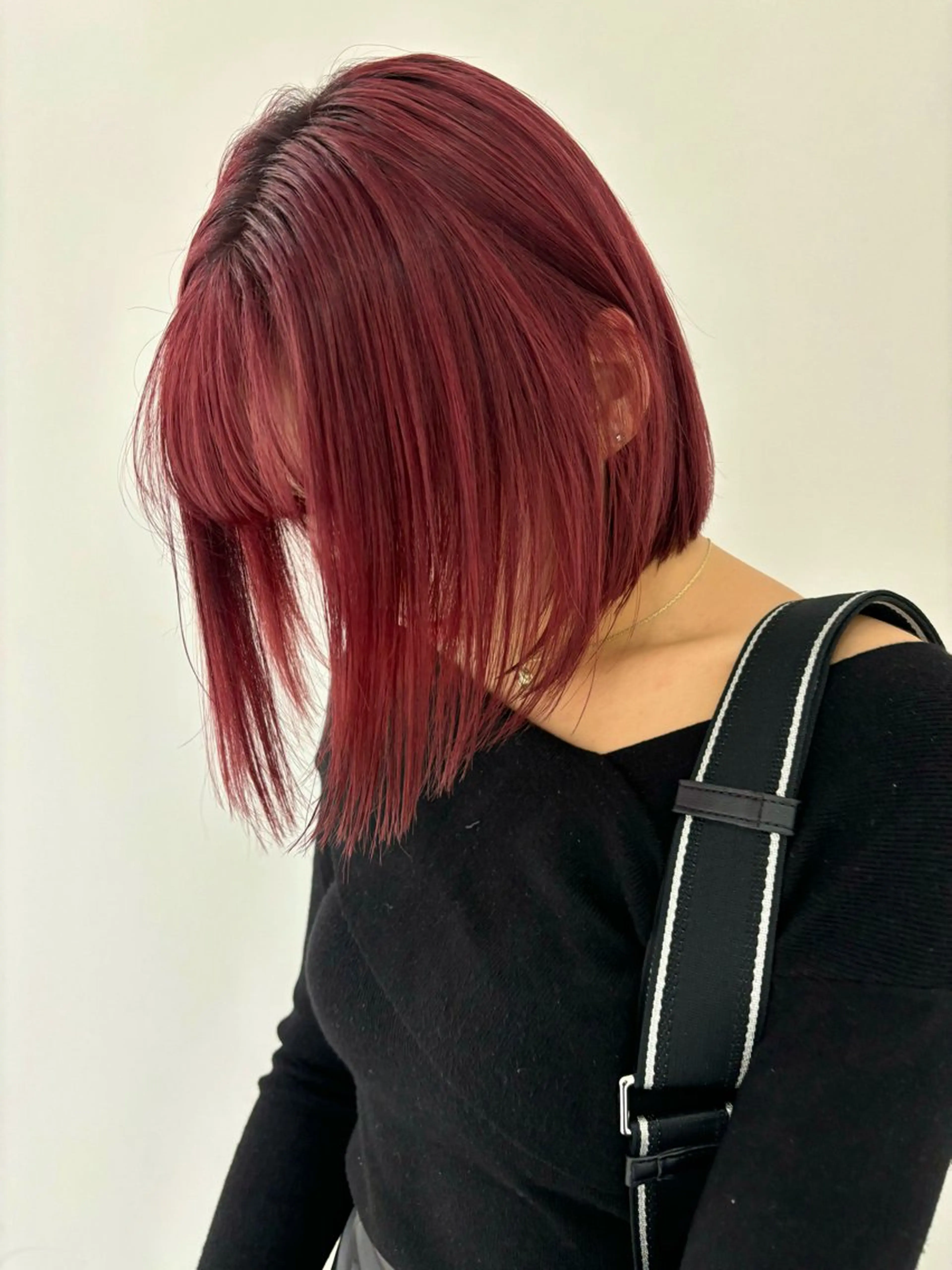 ショート カラー ヘアアレンジ ブリーチ レッドカラー ボブ 眉毛アイブロウ&まつ毛パーマiena渋谷/パリジェンヌ/眉毛まつげパーマ/眉毛アイブロウ所属・iena渋谷 /ゆーこのマツエク・マツパデザイン