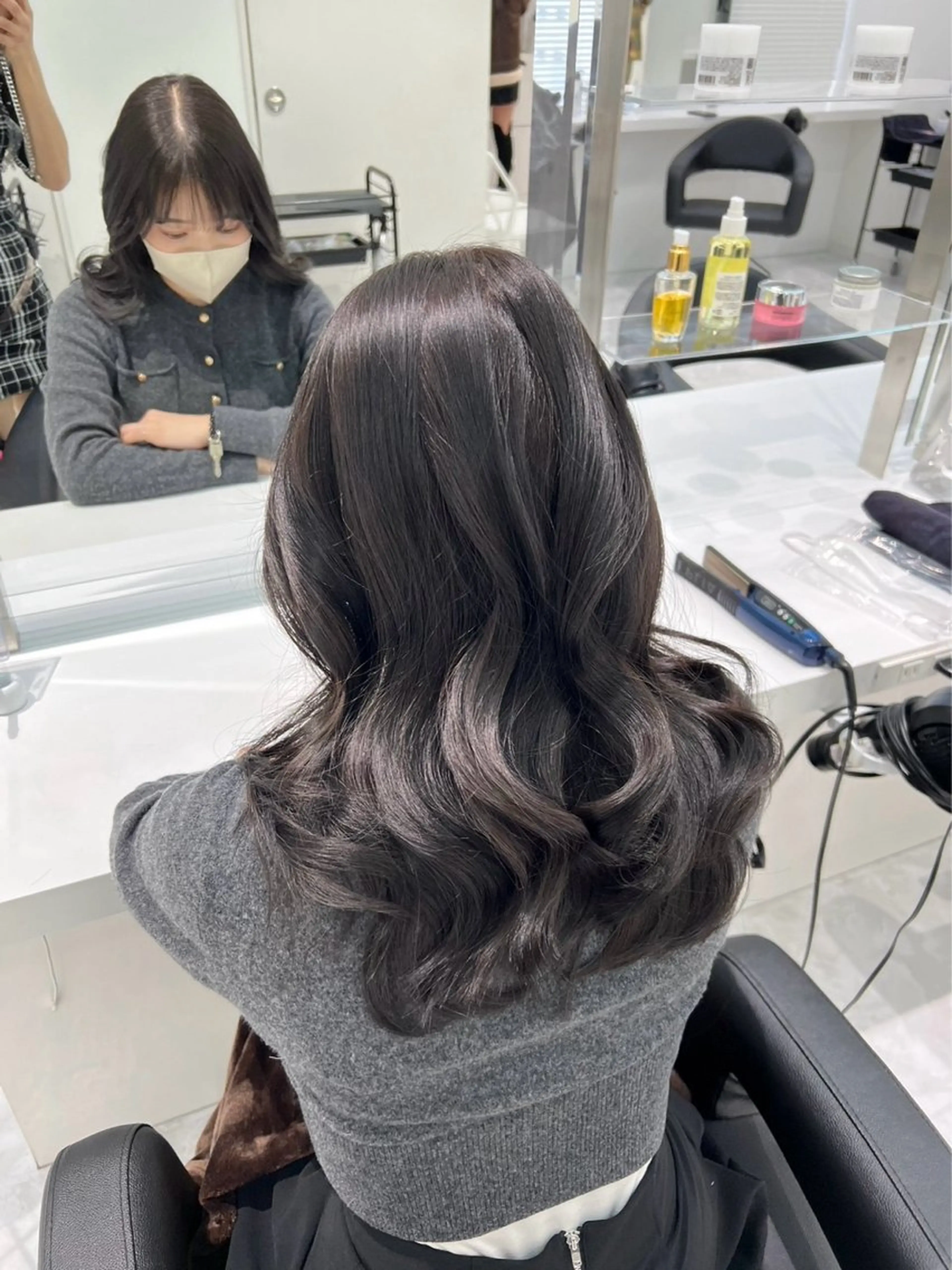 ロング カラー 大人っぽ暗髪レディ 🩶takuto🩶のヘアスタイル