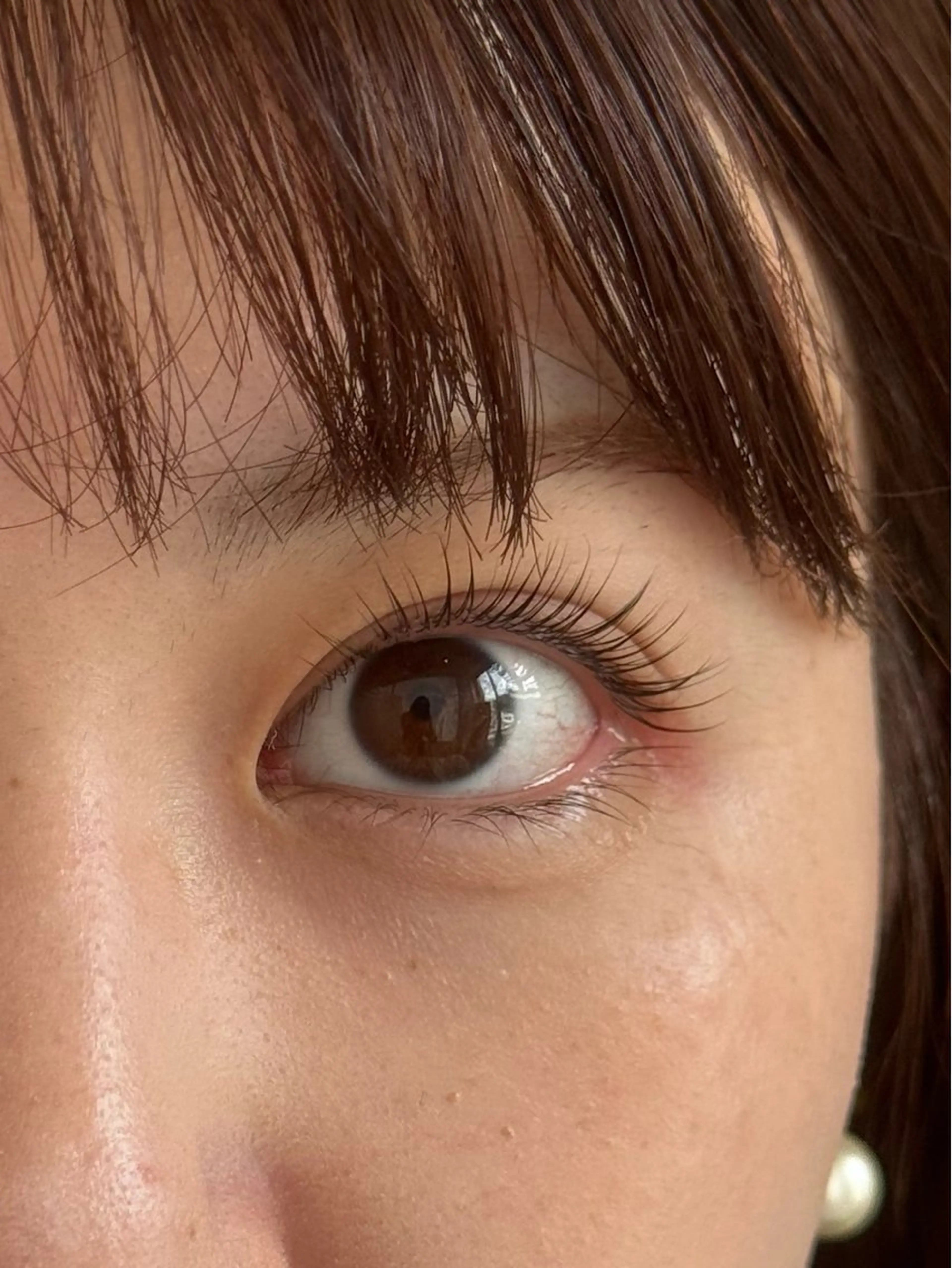 まつ毛パーマ練習モデルの写真