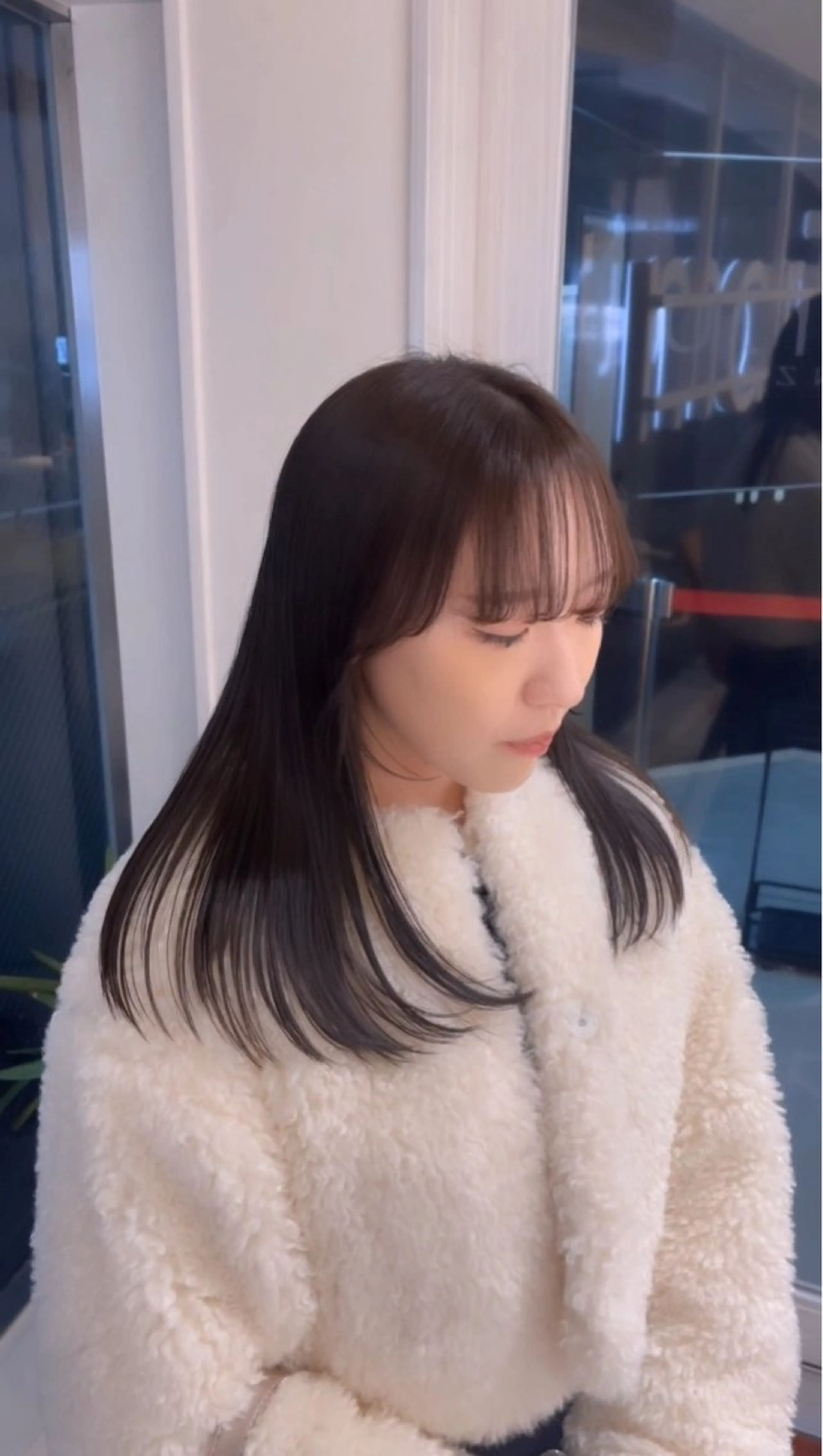 ロング カラー 💖大人韓国ヘア💖 韓国艶カラー【銀座】のヘアスタイル