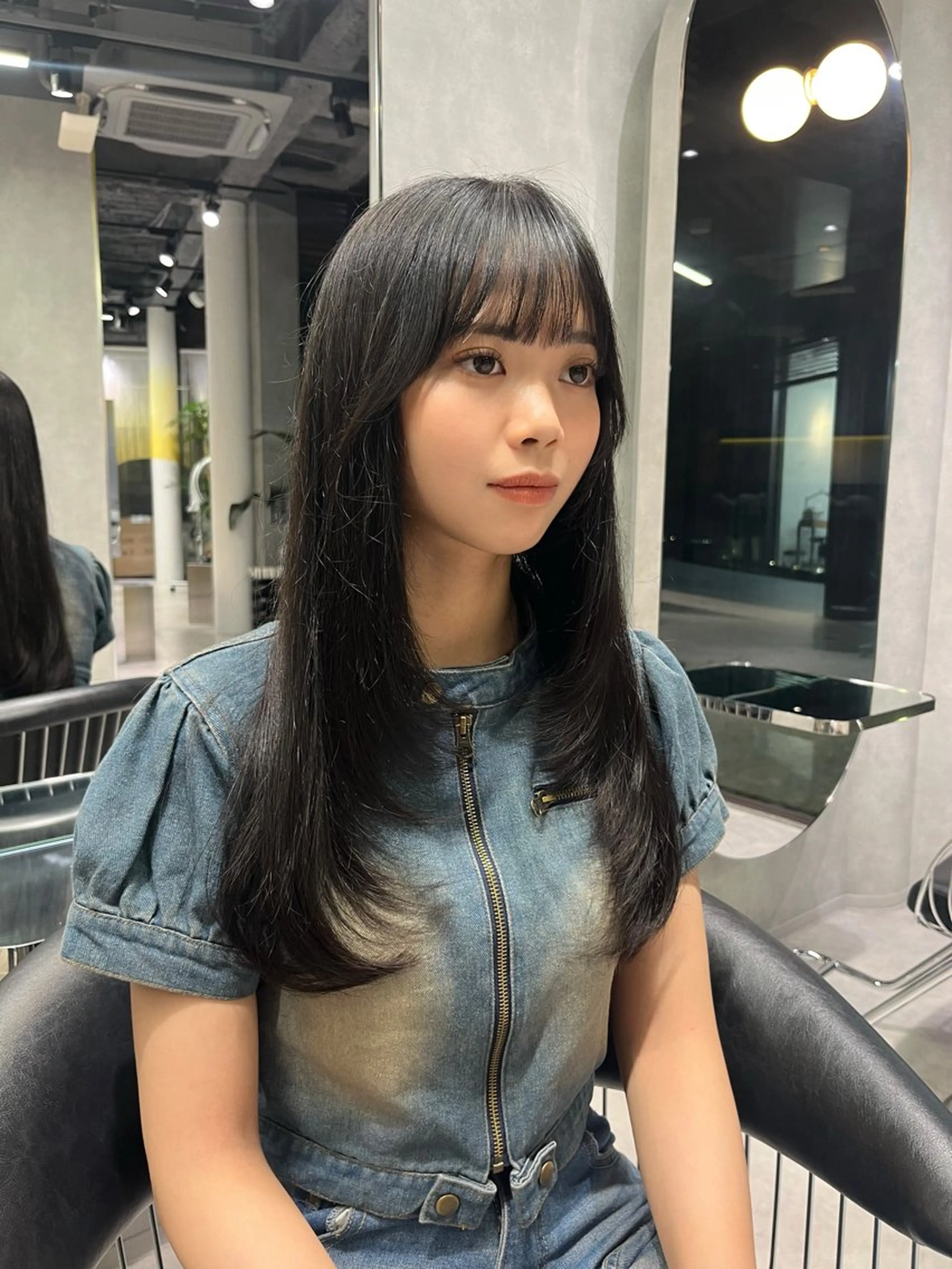 ロング 韓国hair🤍/ レイヤー/彩加のヘアスタイル