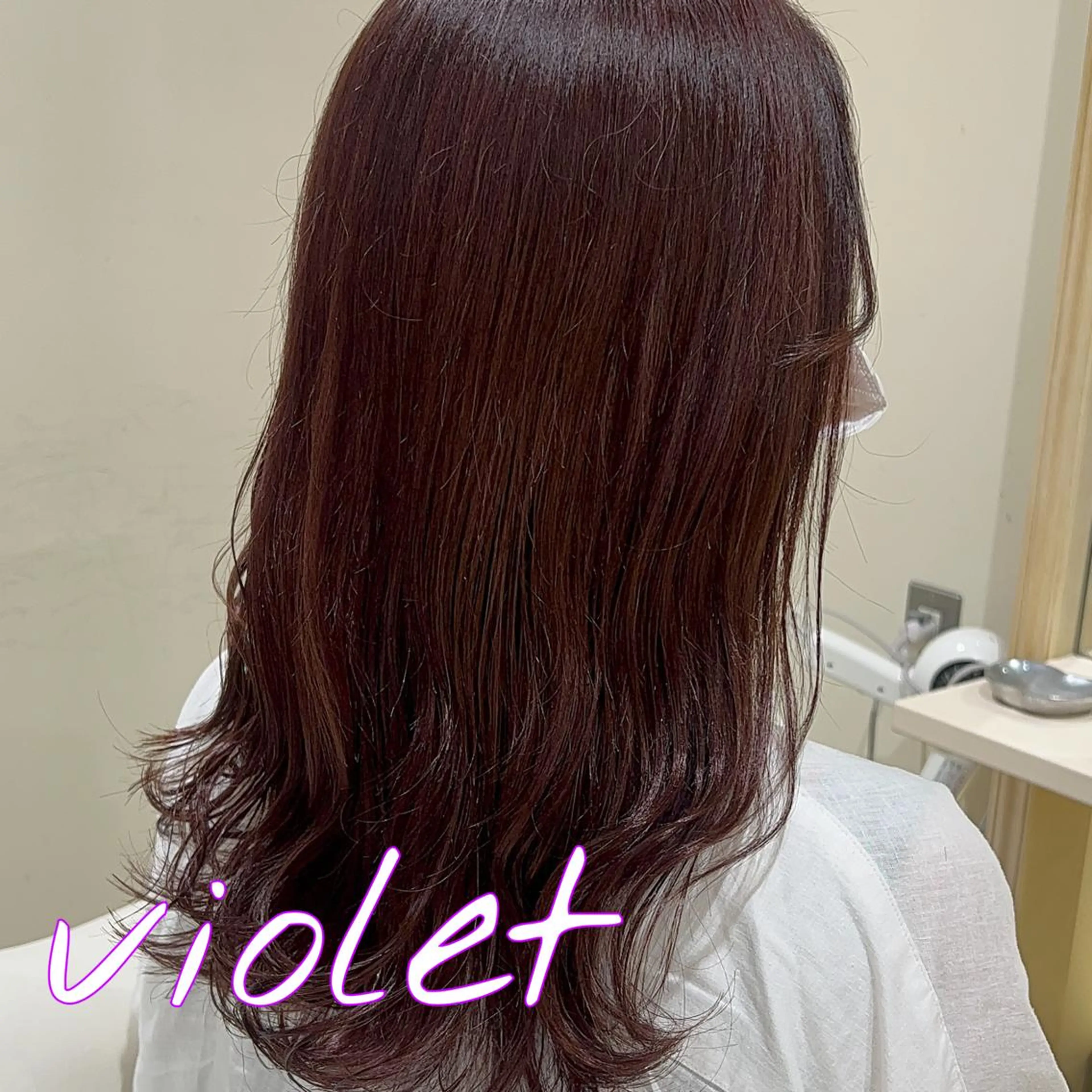 セミロング カラー CYAN.栄店所属・パーマ/髪質改善 【榎本千夏】のヘアスタイル