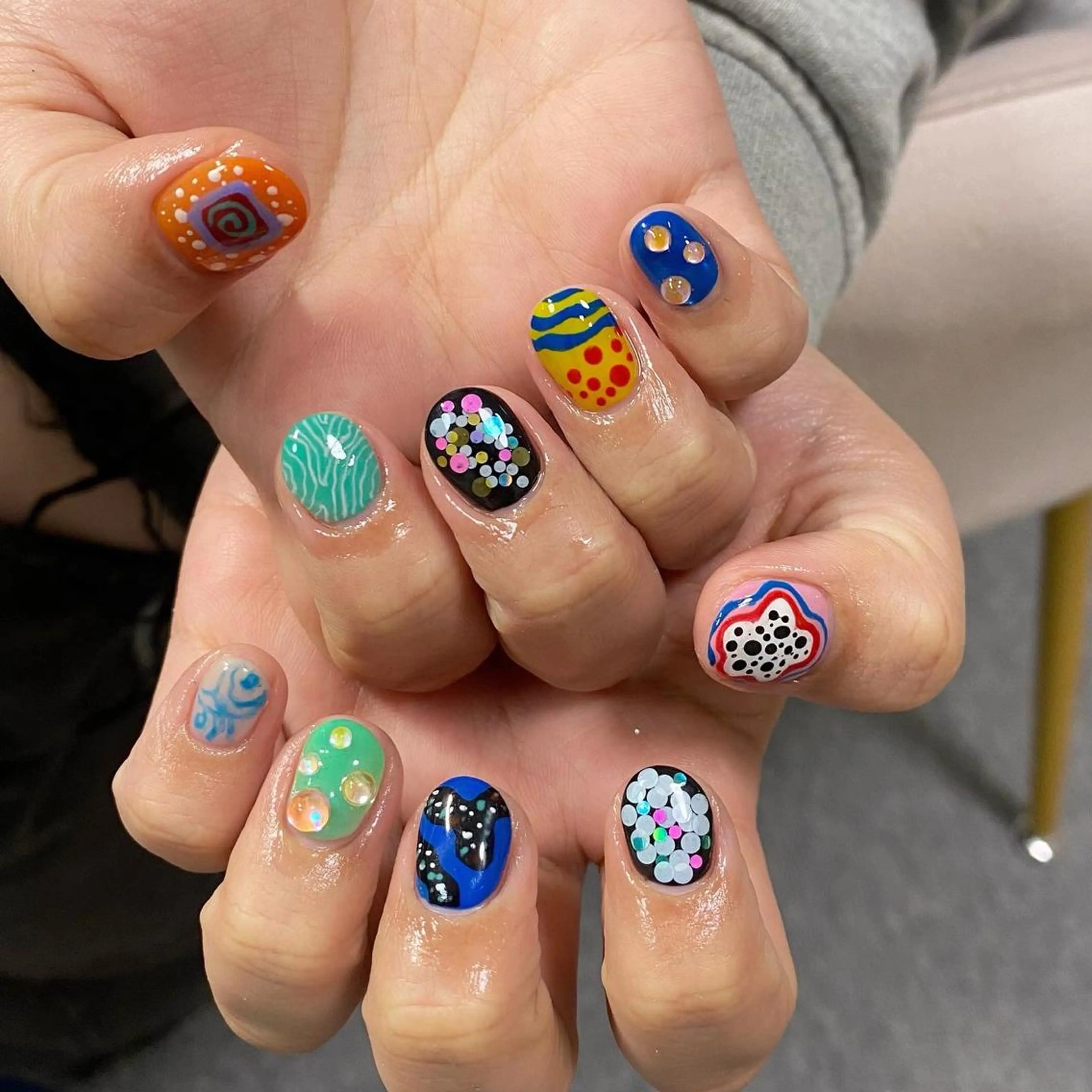 ネイル I P'ink nail salon所属・I pinknail 韓国風·持ち込み専門のネイルデザイン