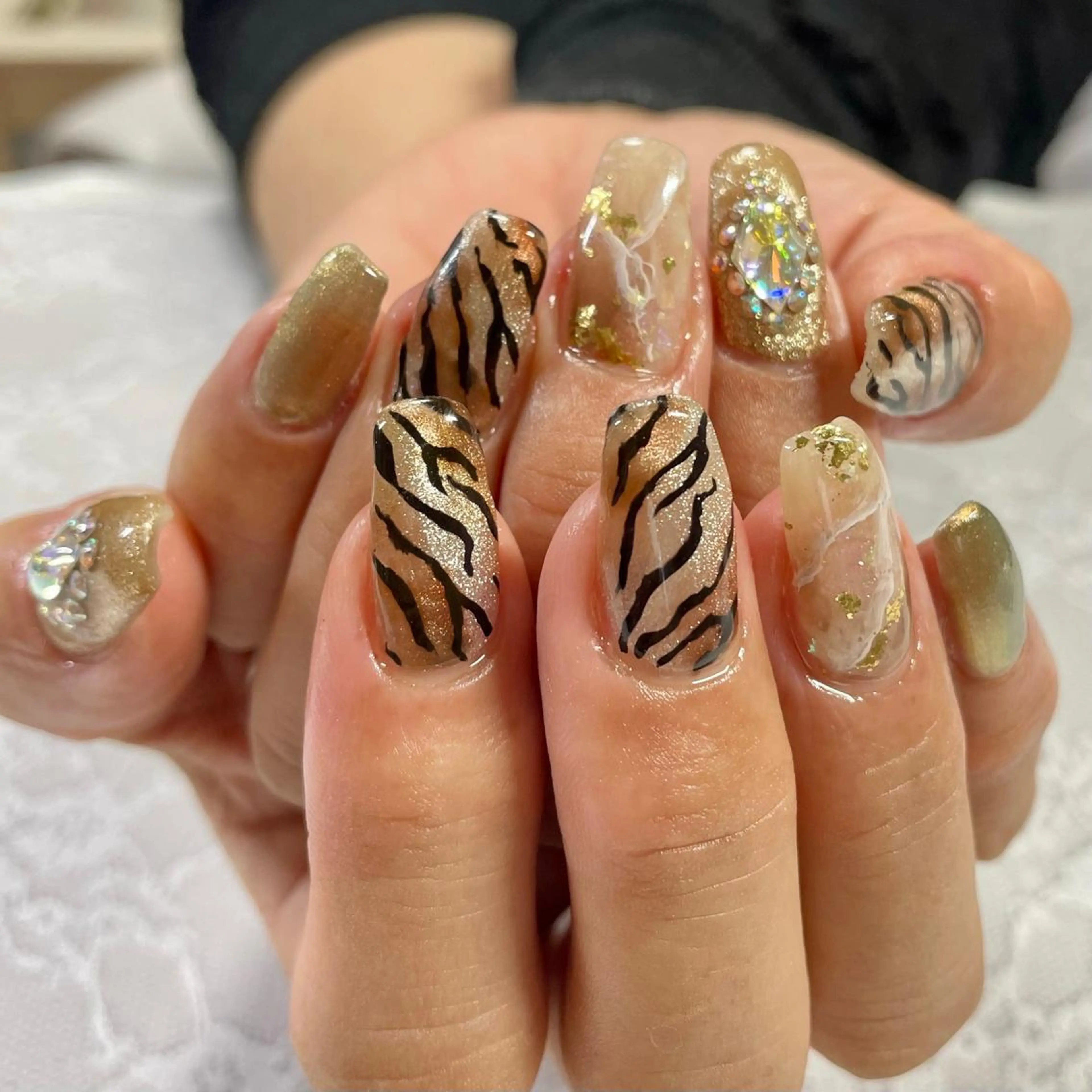 ネイル 奥園 良恵のネイルデザイン