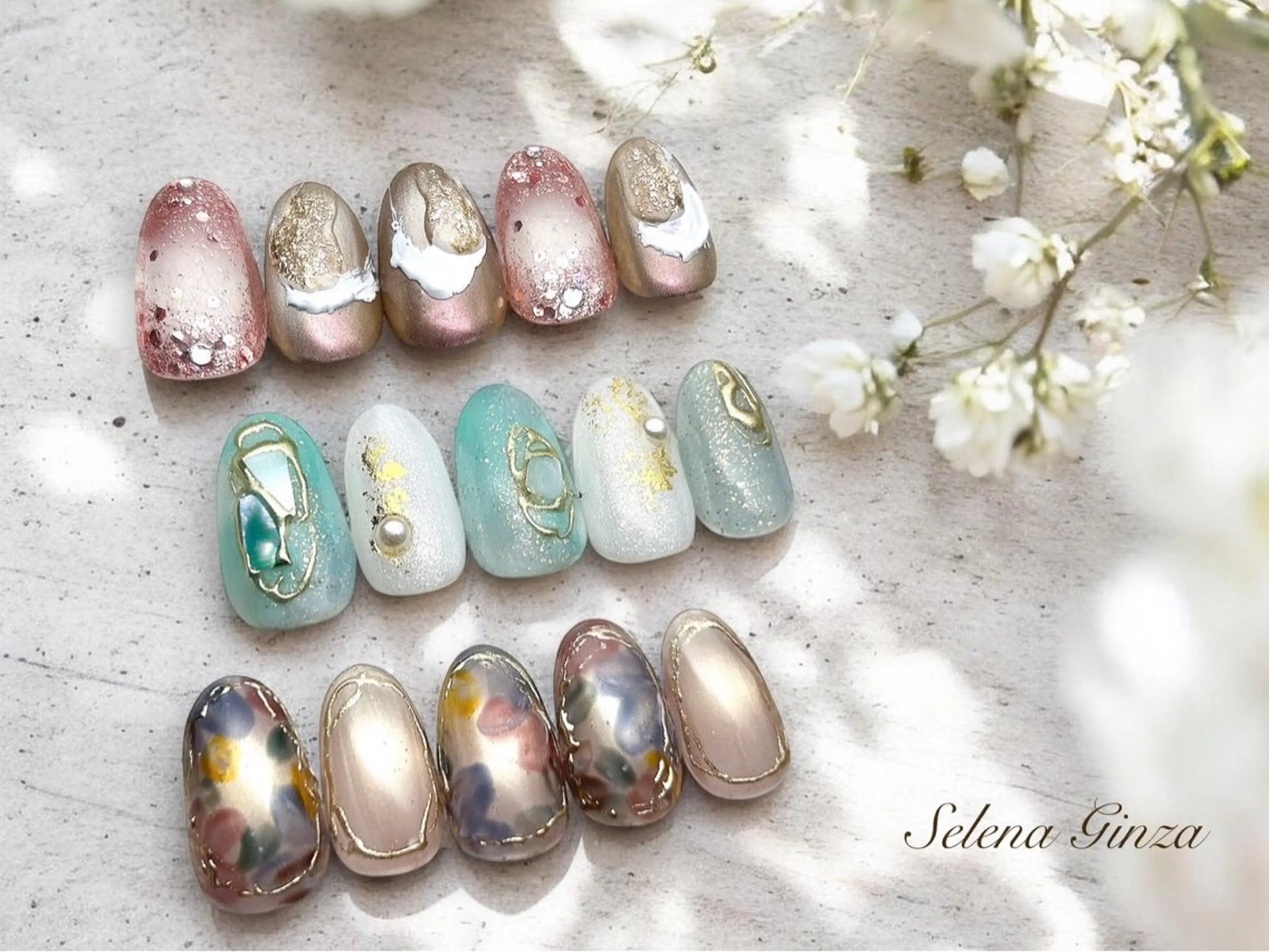 ネイル セレナ銀座 kandaのネイルデザイン