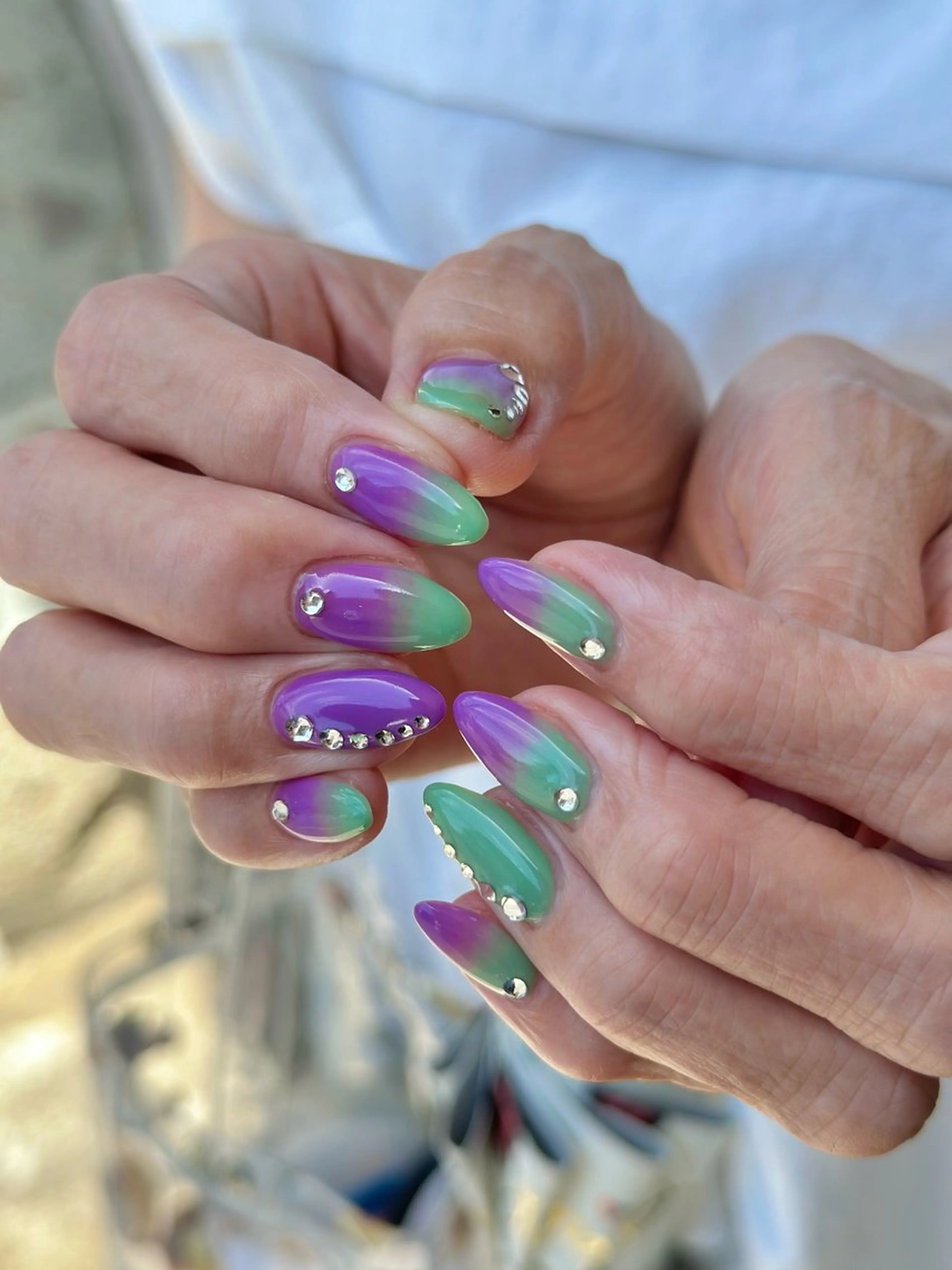 ネイル ハンドネイル シモダ カスミ 🦀 @ksm_smdのネイルデザイン