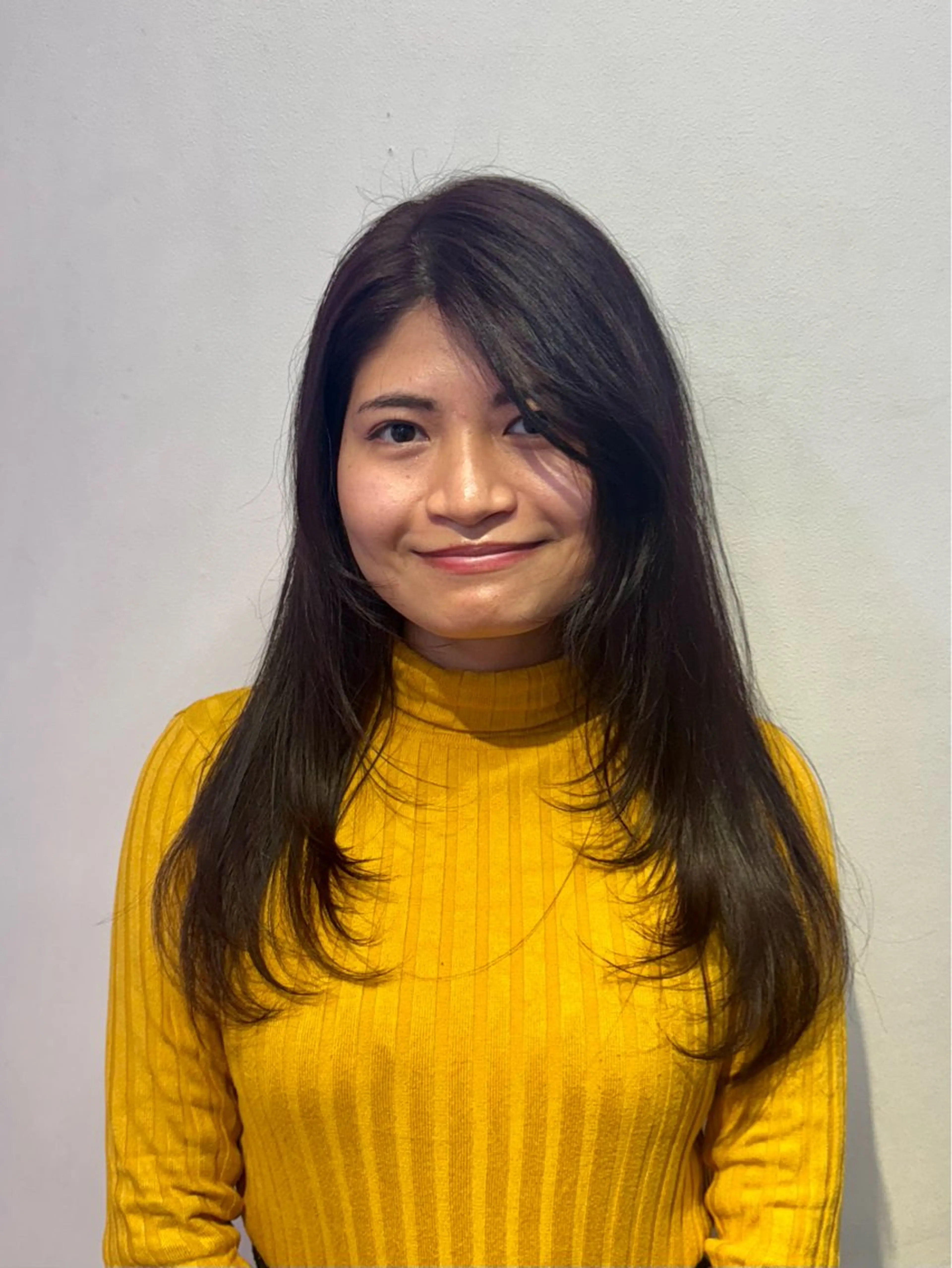 セミロング カラー ヘアカラー ハイトーン/ネイル /ミウ 🌺❤︎のヘアスタイル