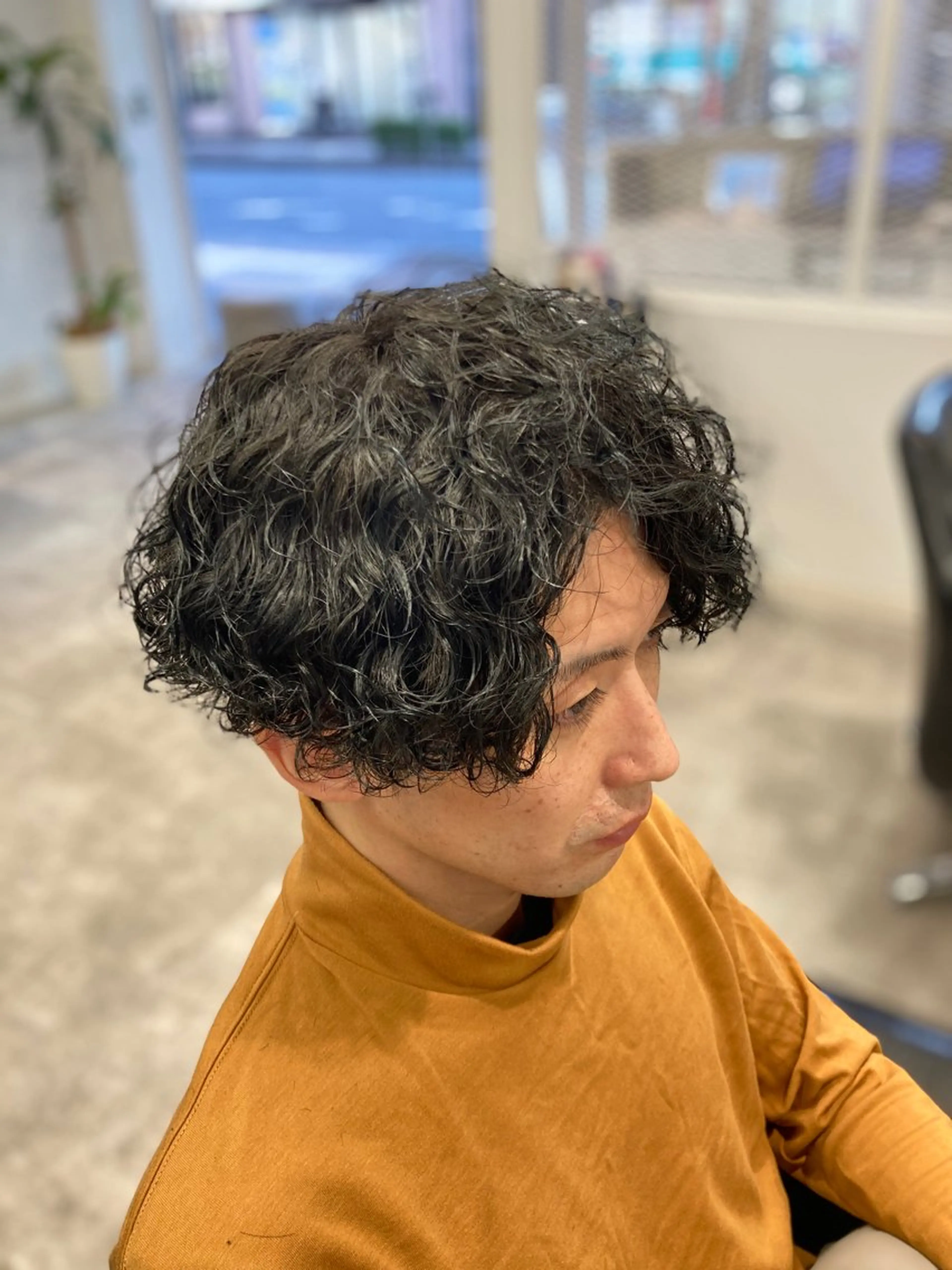 🔥🔵【2.3回目の方】🔵🔥〜メンズカット✖️〜波巻きスパイラルの写真