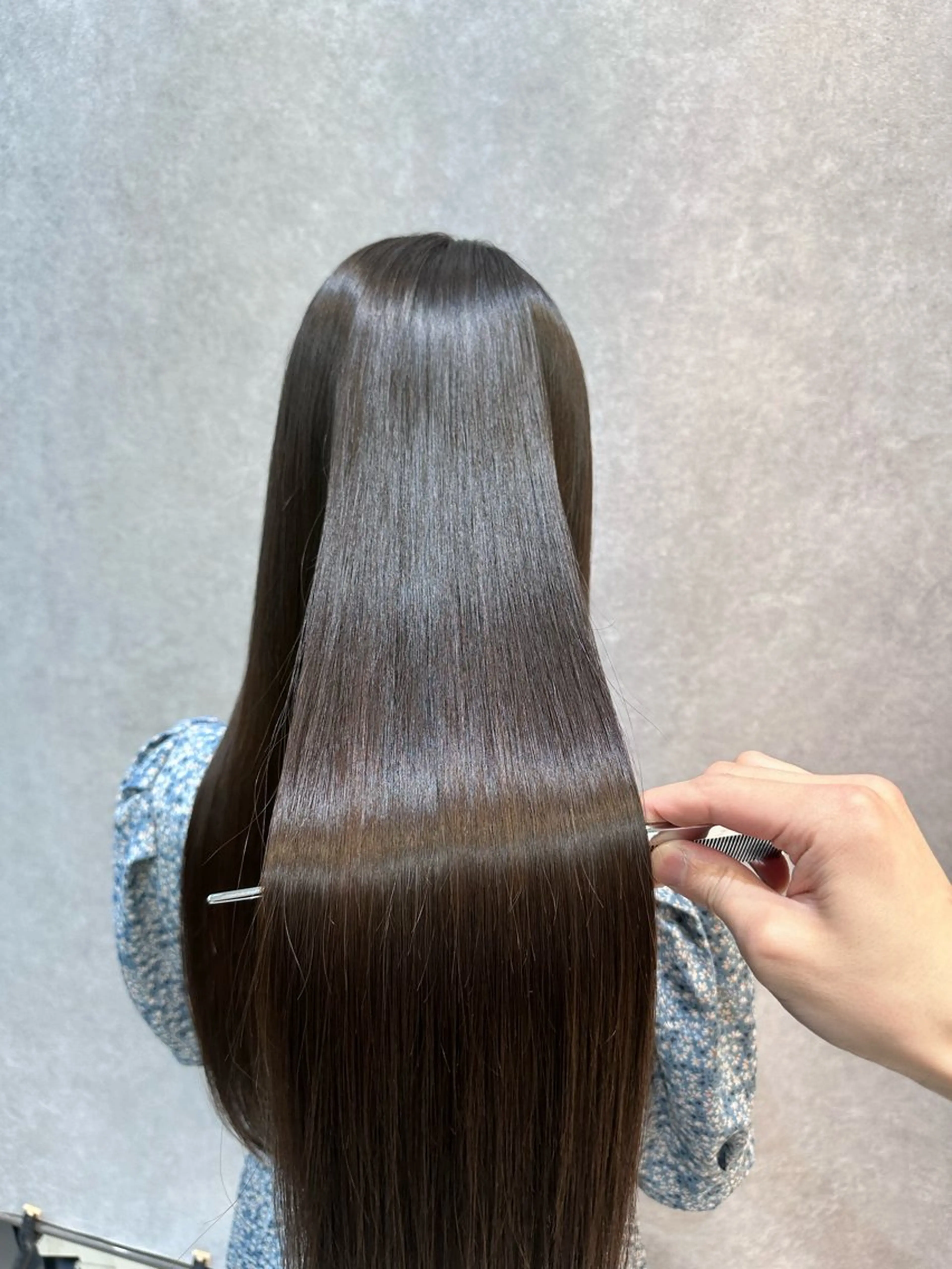 ロング カット トリートメント 🔸縮毛矯正/髪質 改善カラー石崎🔸のヘアスタイル