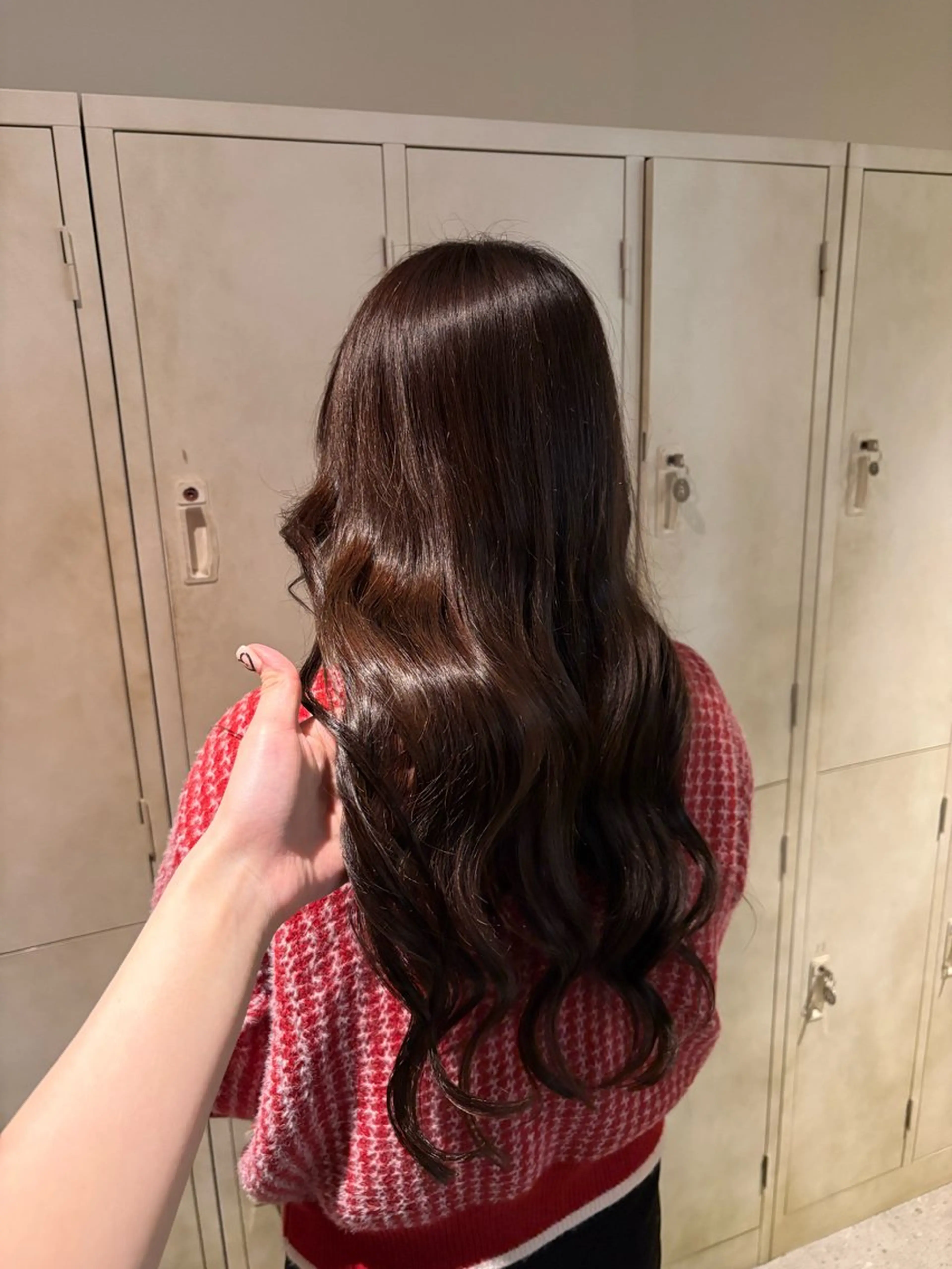 ロング カラー 透明感カラー/に合わ せカット/サクラ🌸のヘアスタイル