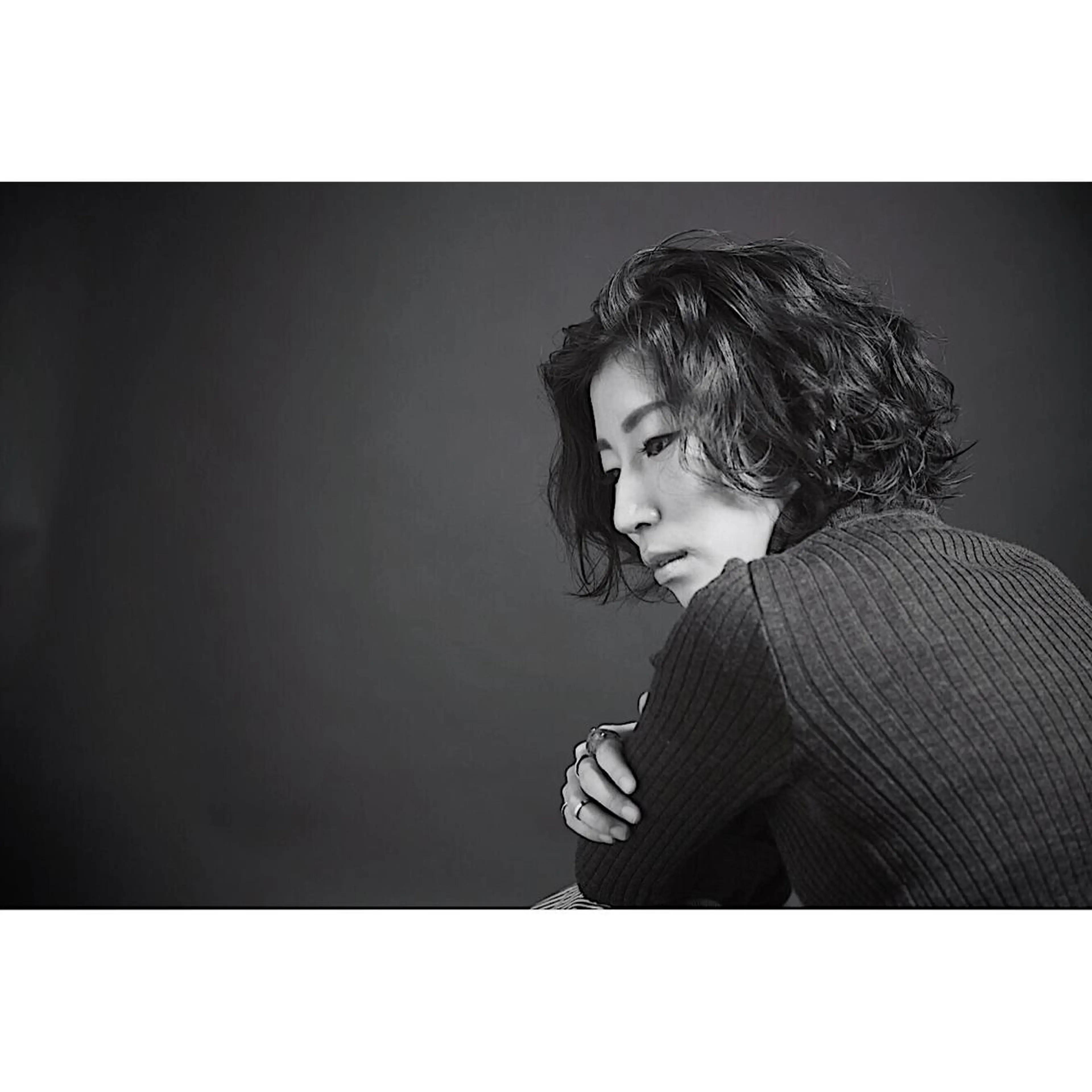 ミディアム パーマ 永野 早紀のヘアスタイル