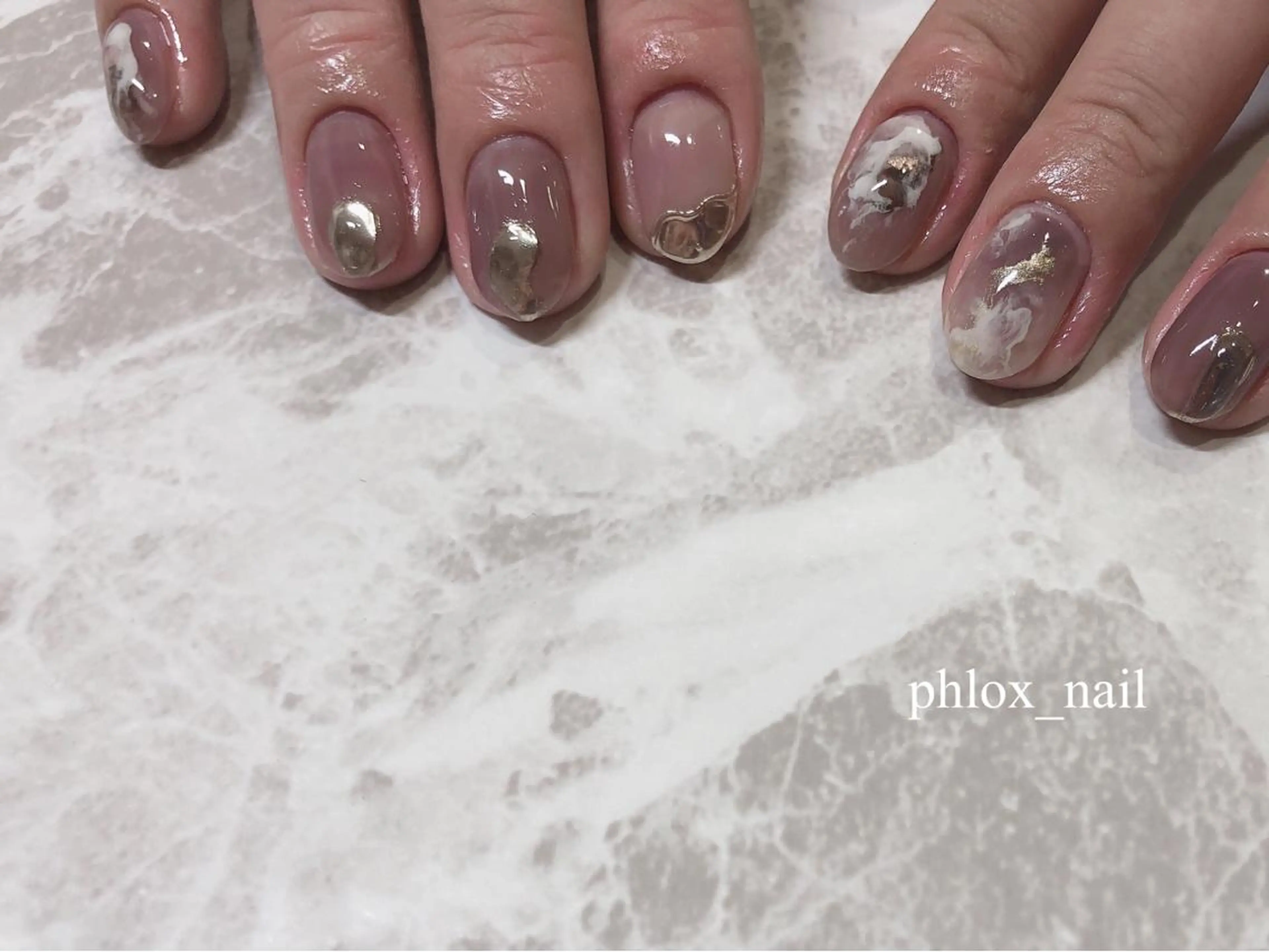 ネイル s/w ＿shokoのネイルデザイン