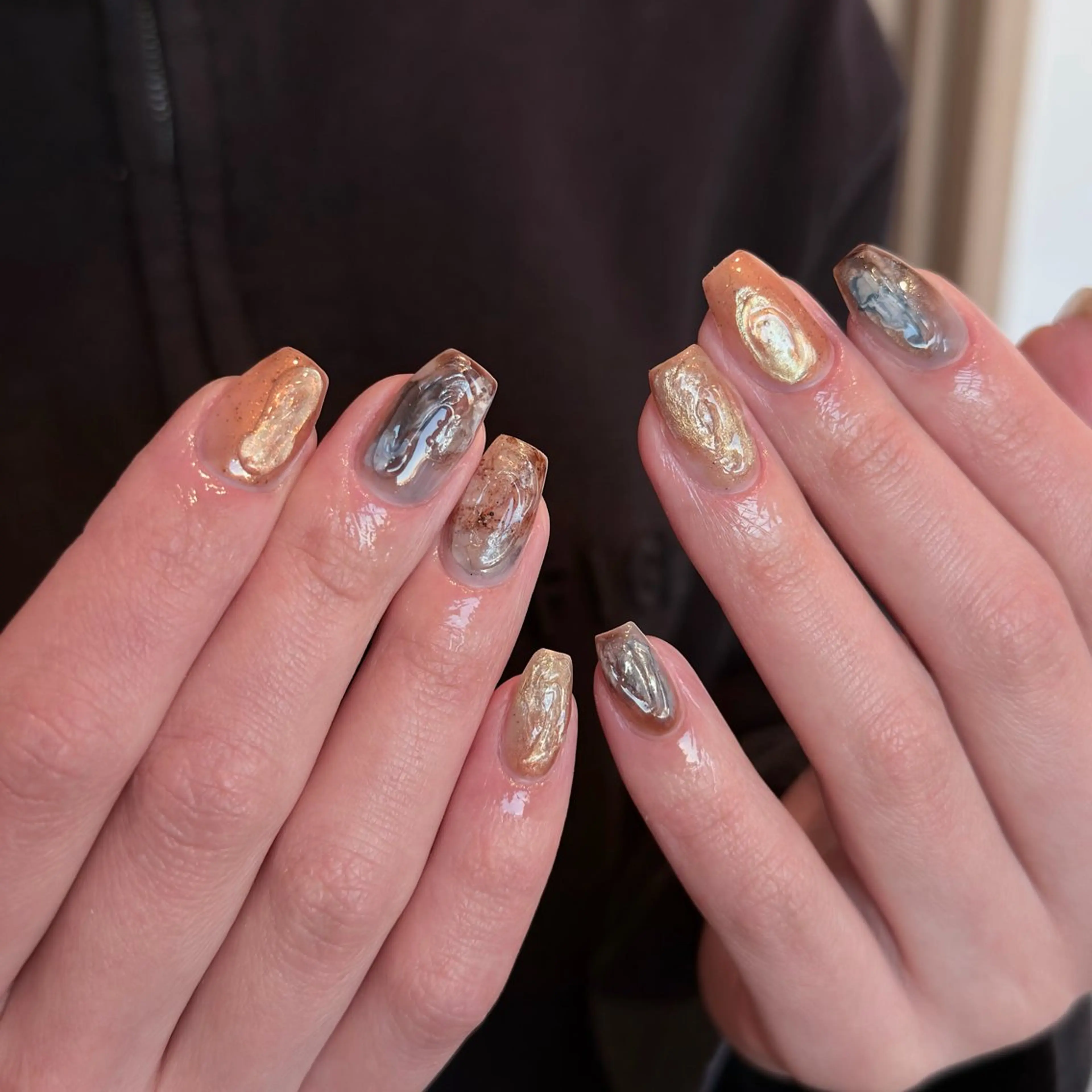 ネイル ハンドネイル 🎀 Hiyubi._.nail 🫧所属・🎀フェイ フェイ🫧💗のネイルデザイン