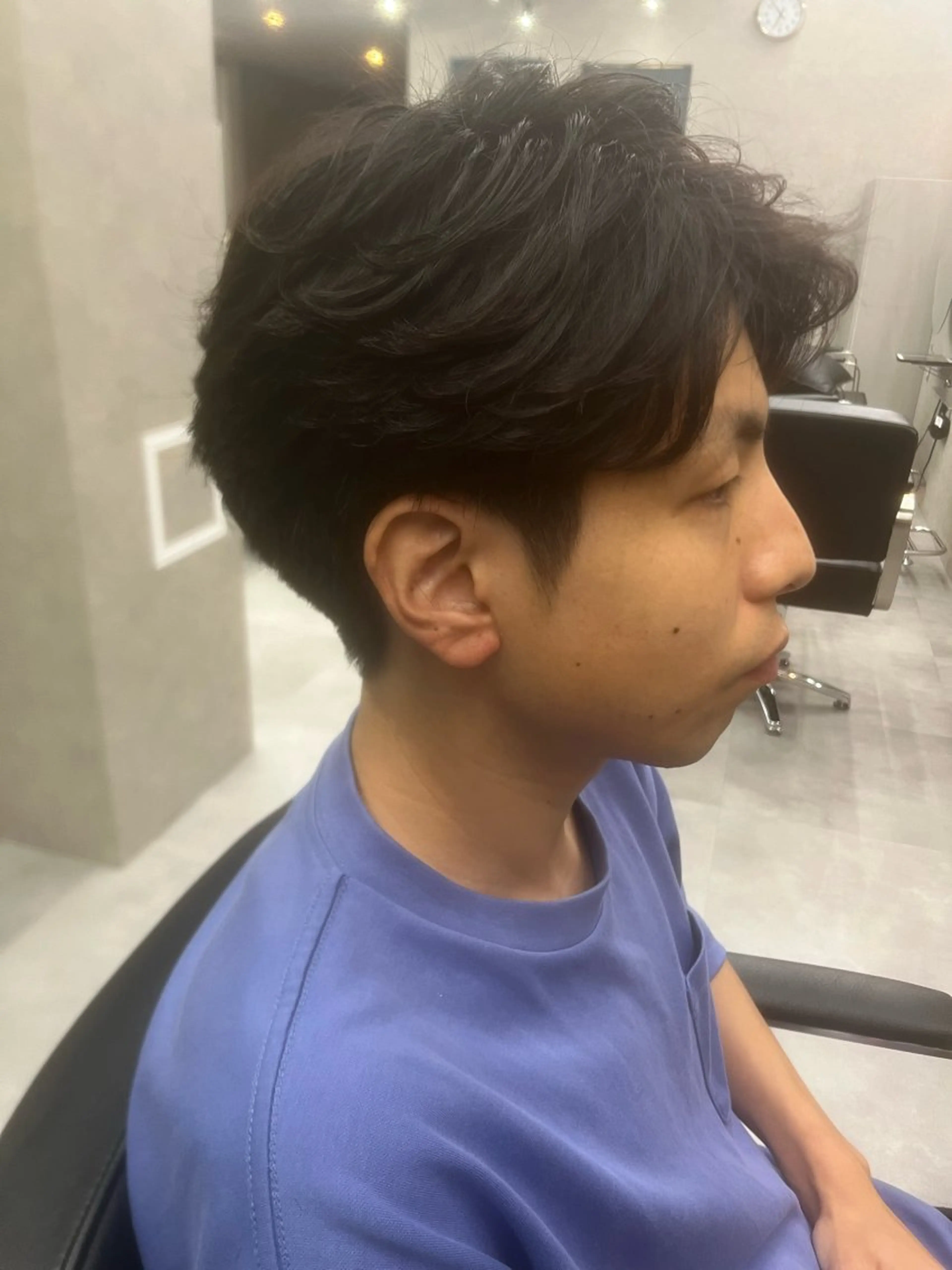 メンズ メンズパーマ カット rawr hair rim所属・Rawr hair Rim店長 栗原柊のヘアスタイル