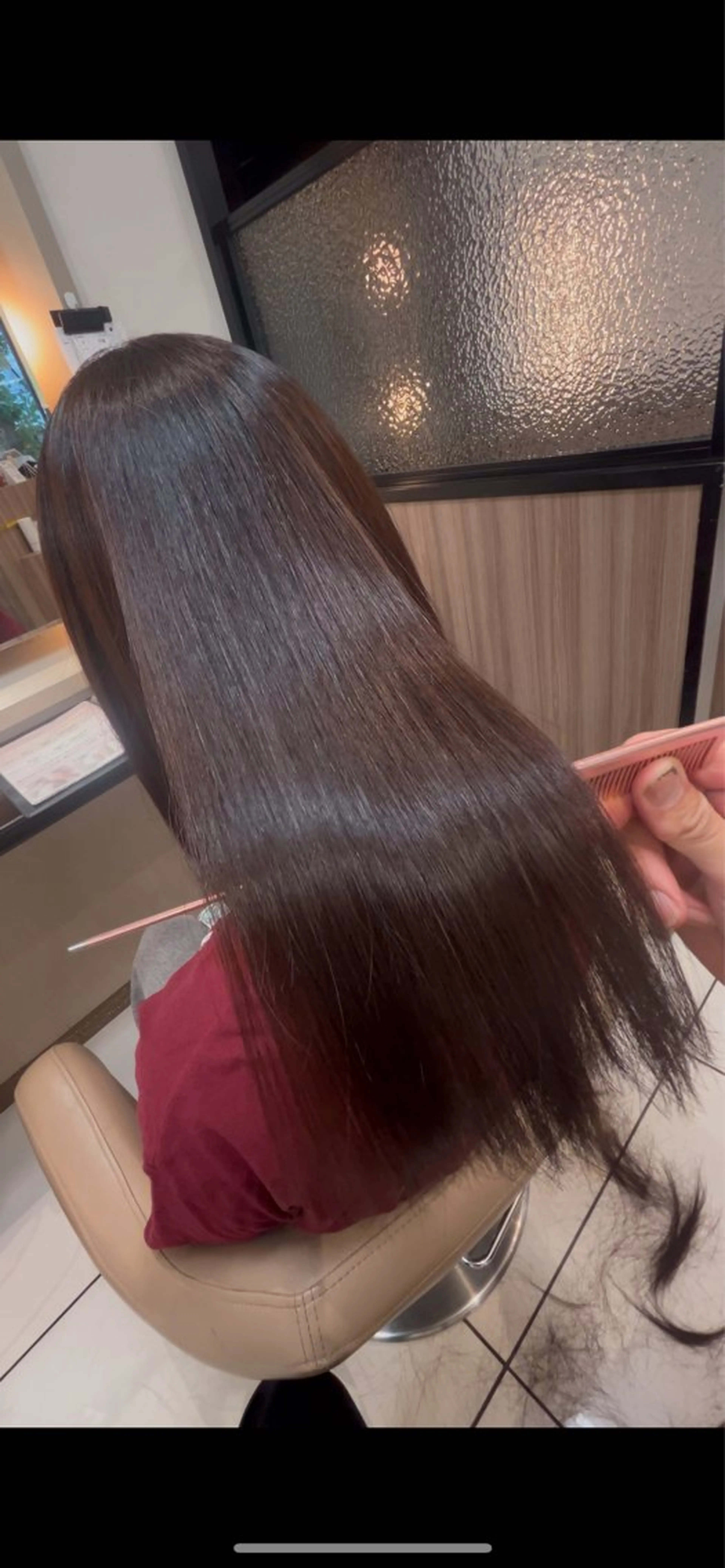 ロング パーマ 髪質改善 縮毛矯正 ストレートパーマ カット 縮毛矯正 トリートメント 💍髪質改善💍 💖店長 伊藤大輝のヘアスタイル