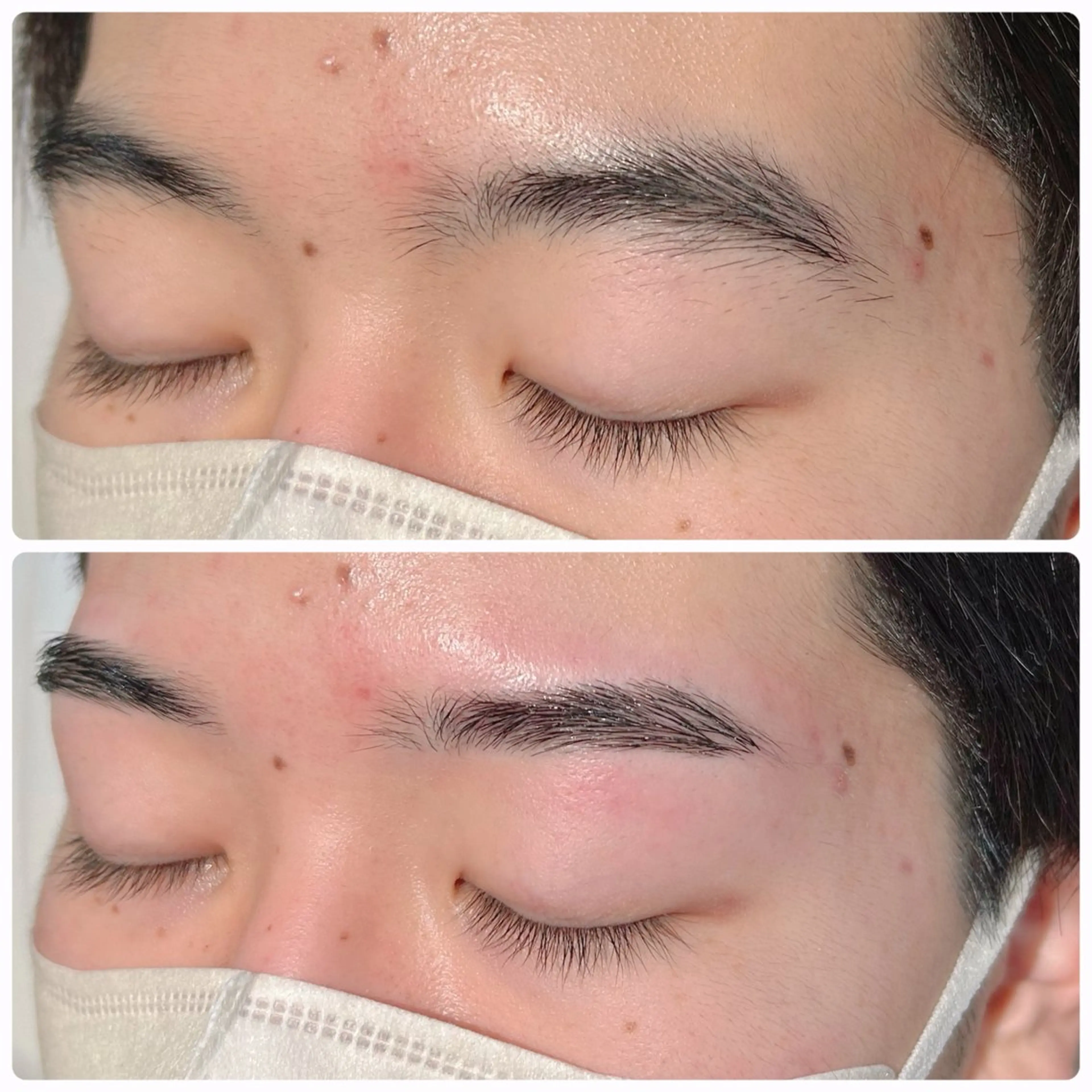 アイブロウ メンズアイブロウ ena. nozomiのマツエク・マツパデザイン