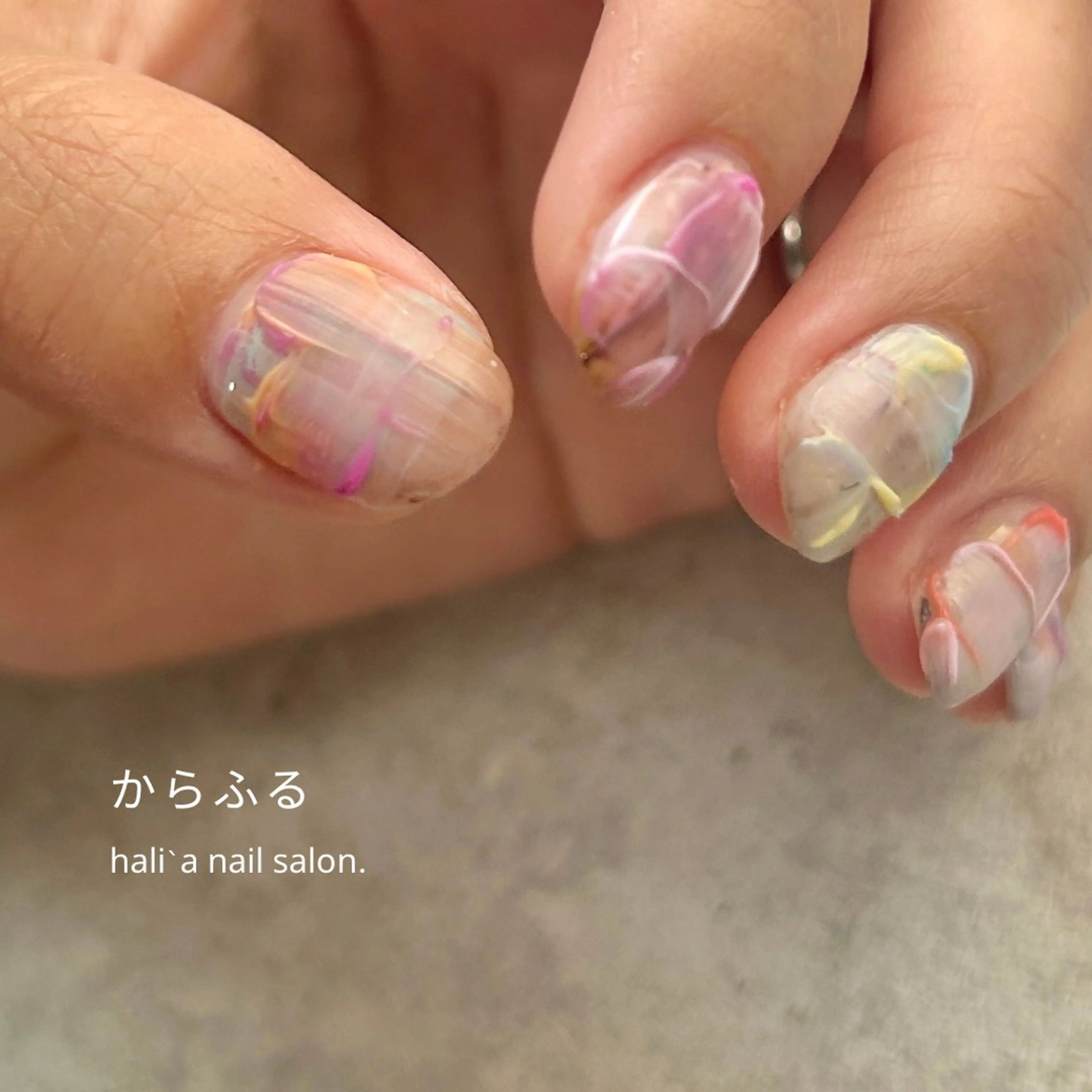 ネイル ハンドネイル hali’a nailのネイルデザイン