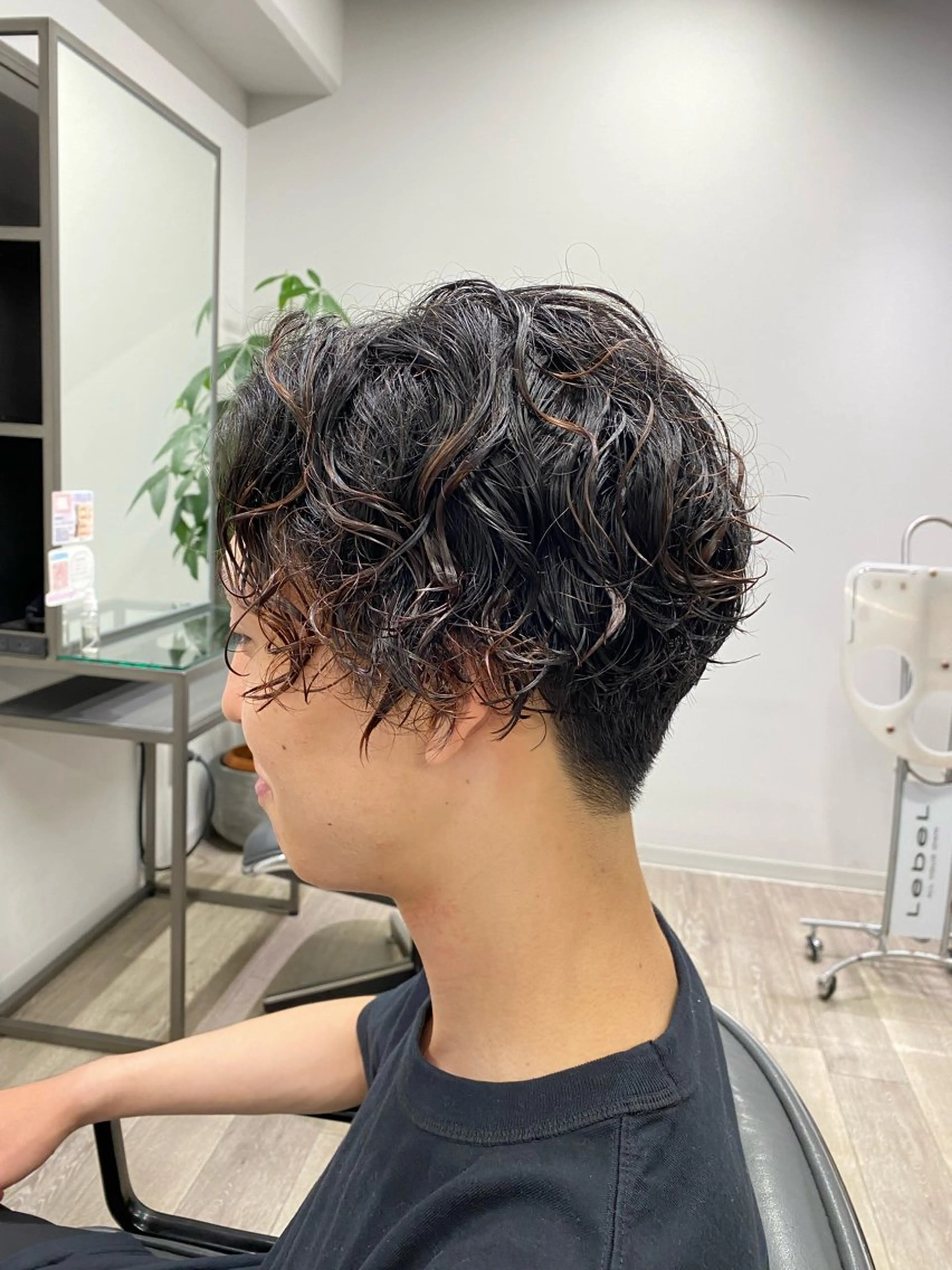 ミディアム 谷野 祥真のヘアスタイル