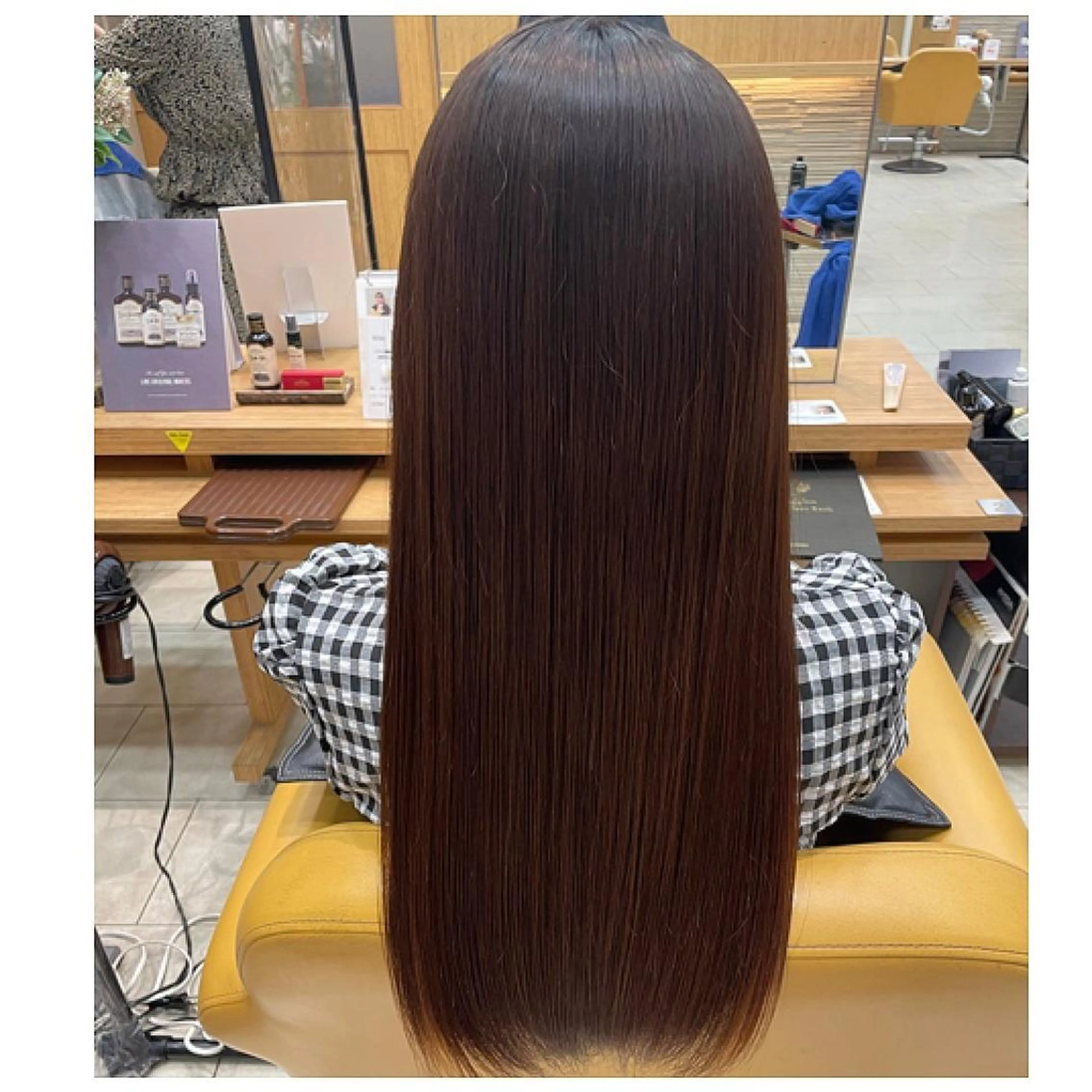 ロング ショートボブ ボブ 外国人風カラー ロング 縮毛矯正 レイヤー・波巻き RYOSUKEのヘアスタイル