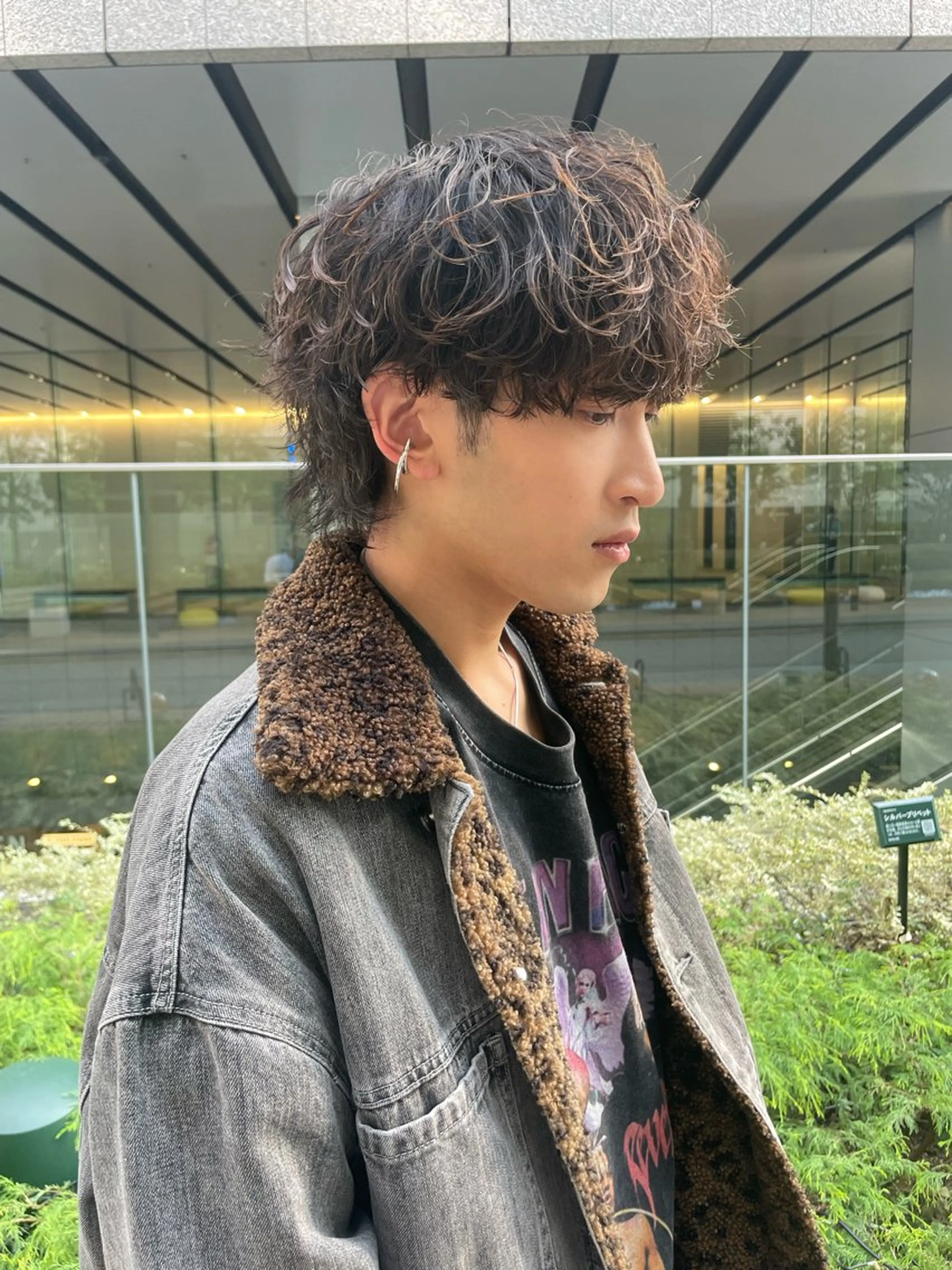 ショート パーマ メンズ カット パーマ トリートメント 亀井隆汰/メンズ専門 パーマ特化美容師のヘアスタイル