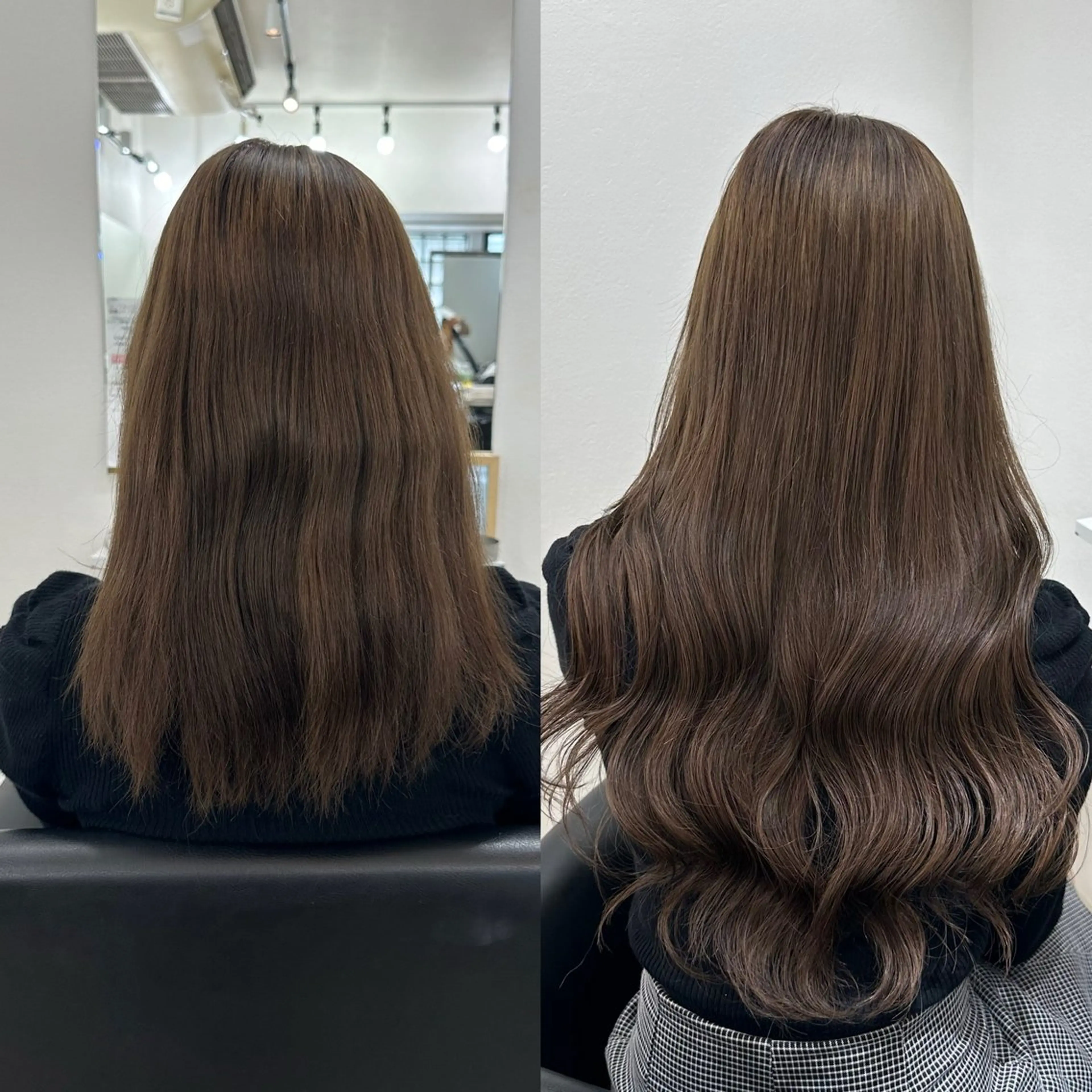 ロング シールエクステ エクステ 韓国風ヘア レイヤーカット SEDEAL所属・ハイトーン/エクステ 韓国風/y2kカイラのヘアスタイル