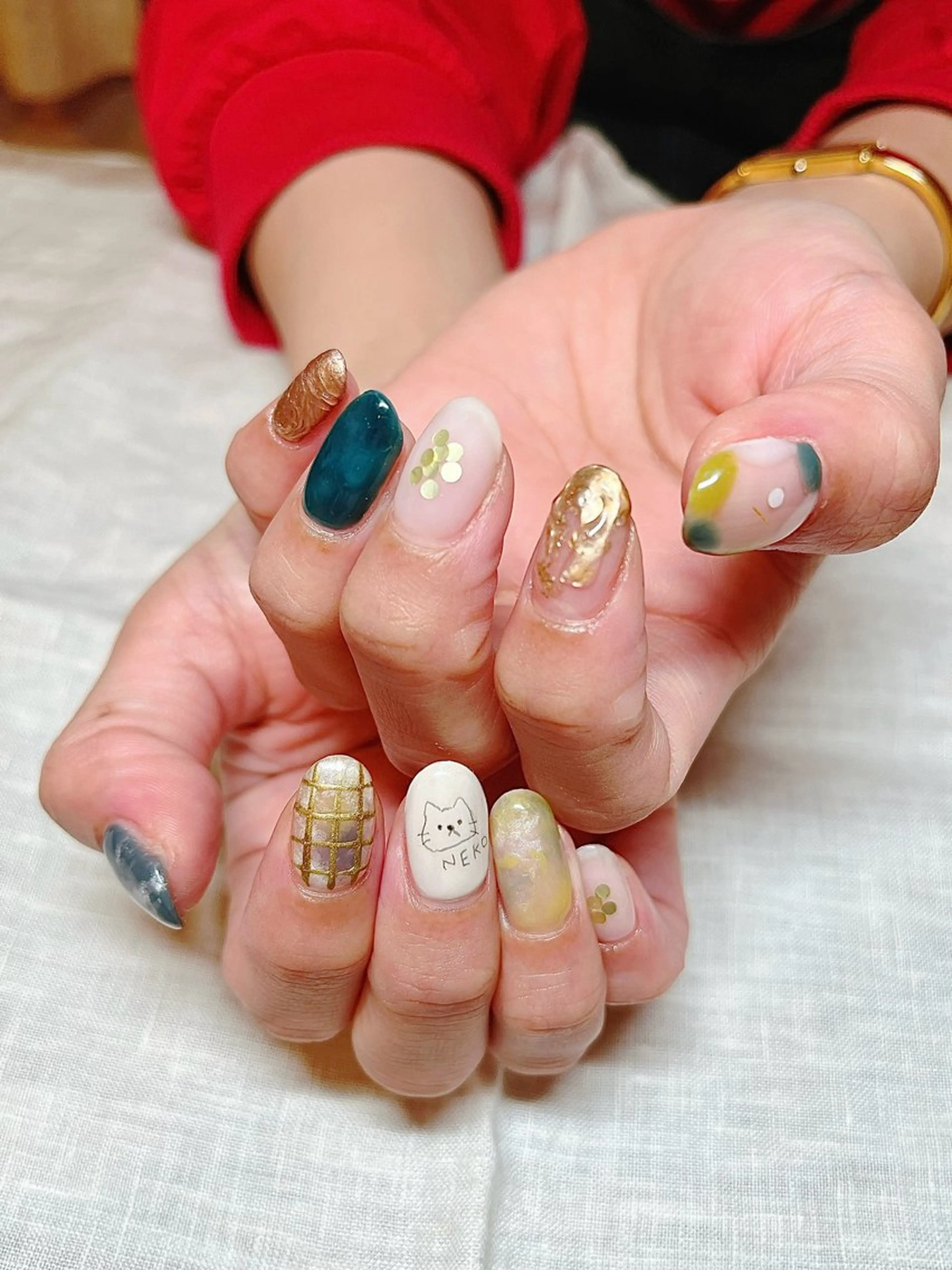 ネイル 持ち込み atelier mofのネイルデザイン