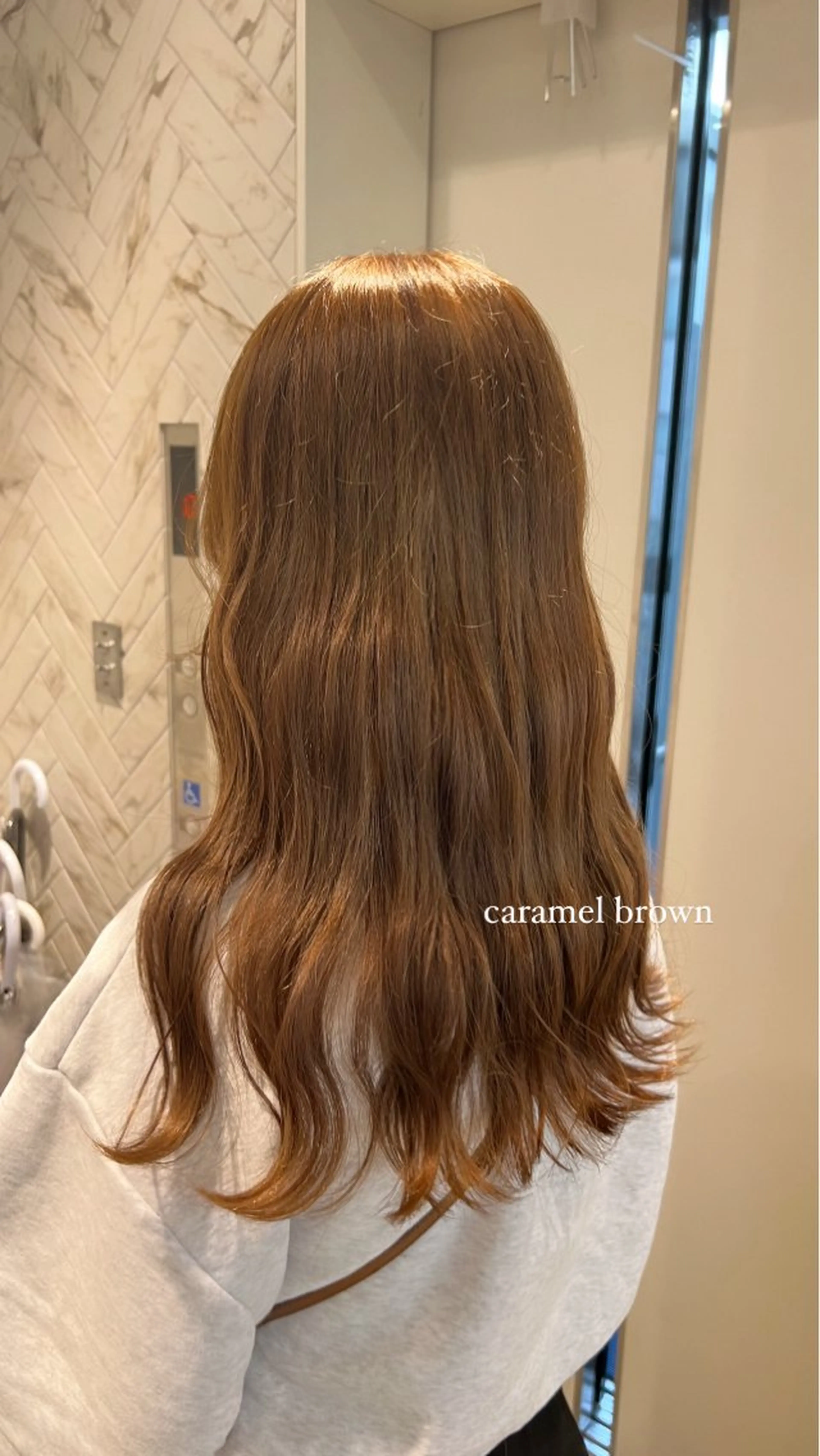 ロング カラー EIGHT　樹梨 ／韓国ヘア🩶のヘアスタイル