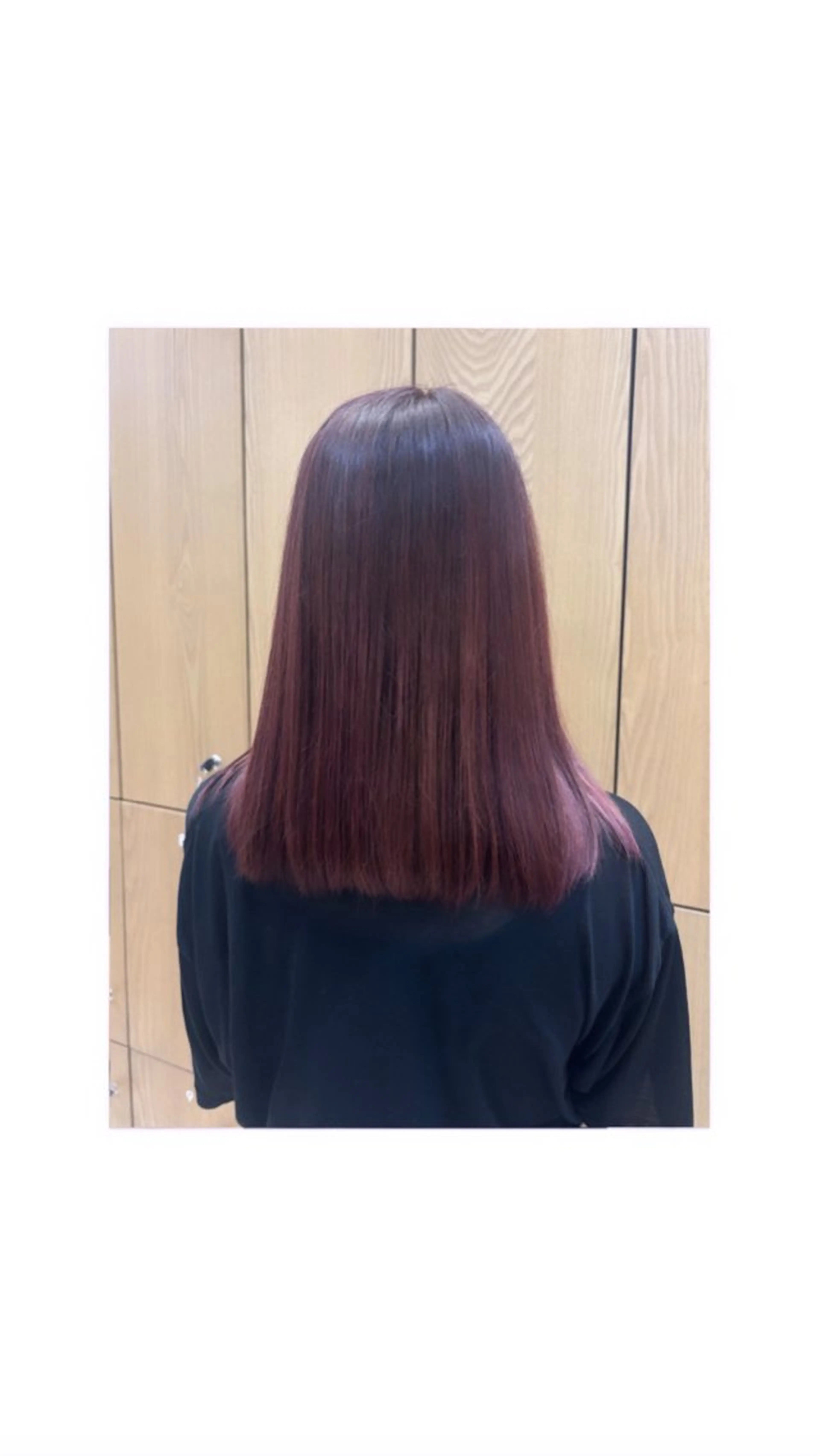 ロング カラー トライスター所属・寺下 佳世乃のヘアスタイル