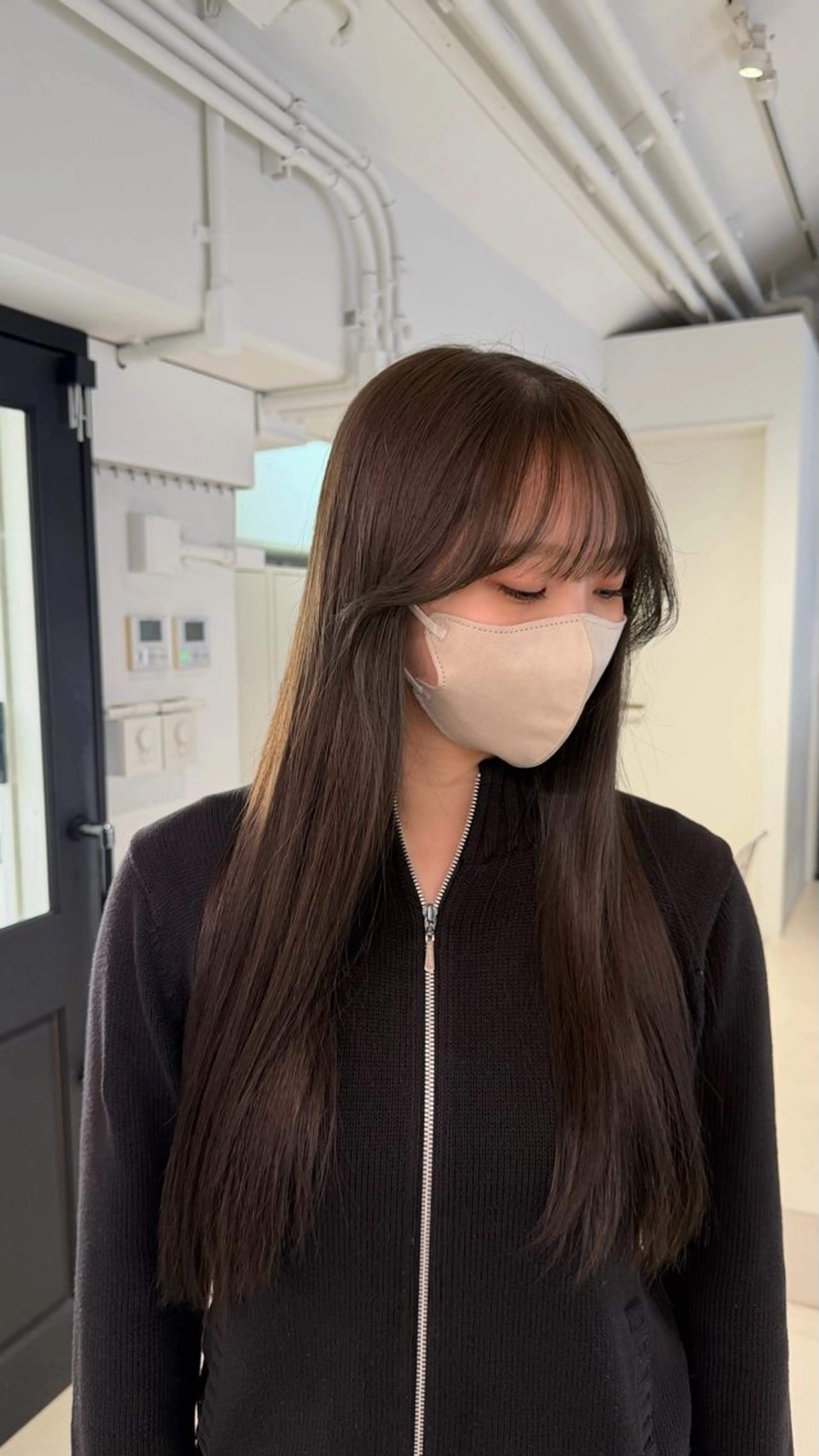 ロング カラー ヘアカラー トリートメント Lomalia Rukaのヘアスタイル