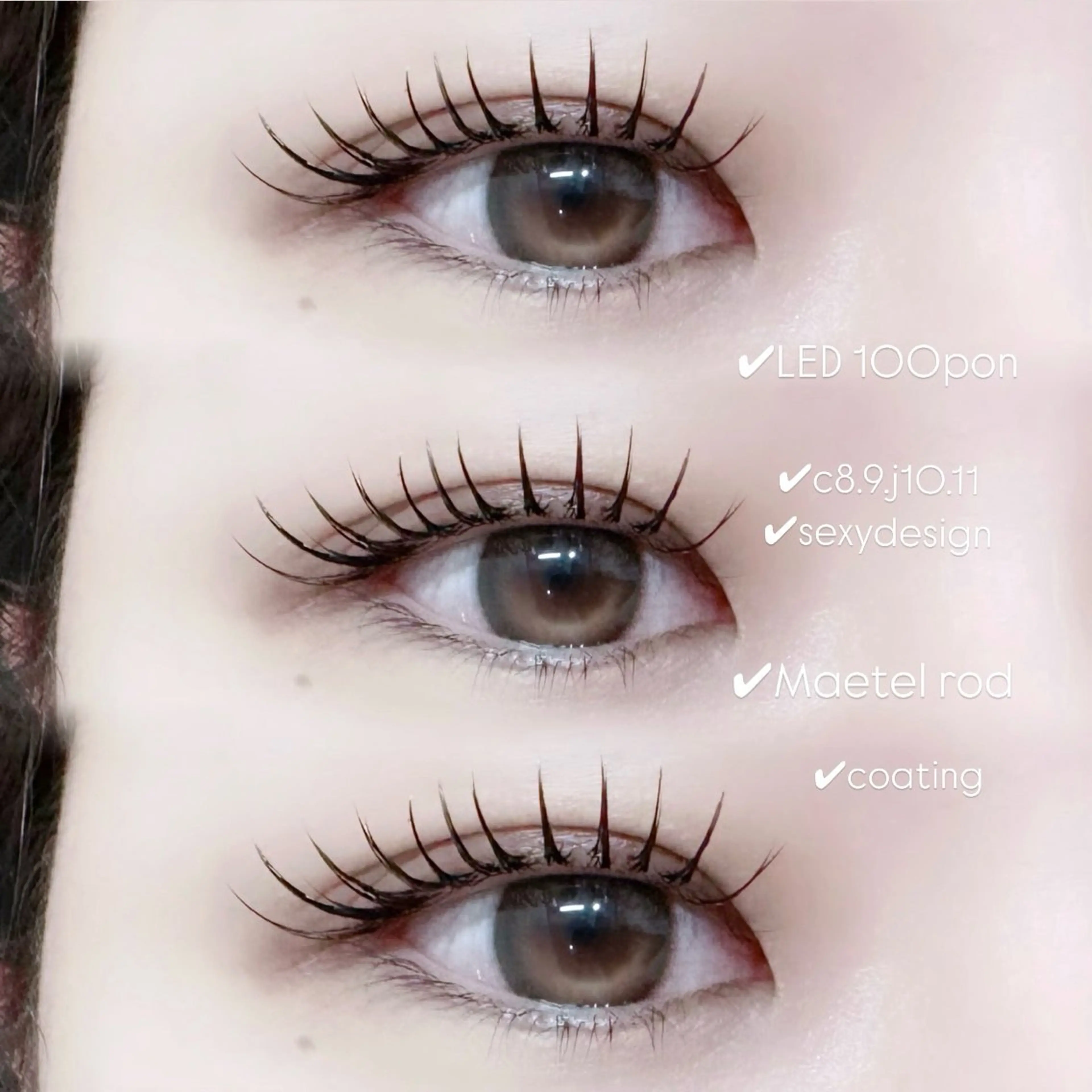 マツエク・マツパ eyelash salon Lys播磨所属・Lys Kaoriのマツエク・マツパデザイン