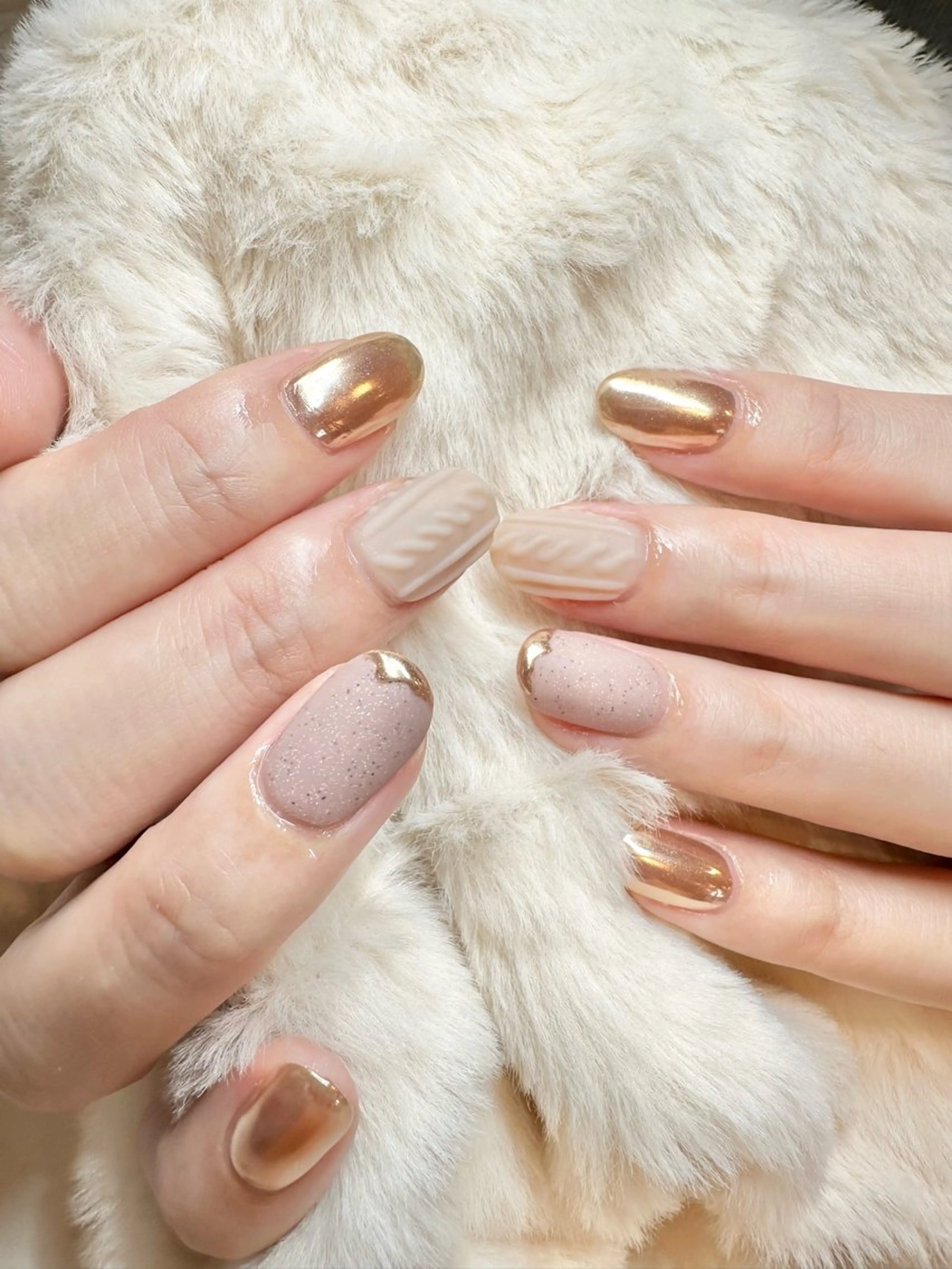 ネイル マットネイル ミラーネイル 痛ネイル🩶推し活 🤍店長sagawaのネイルデザイン