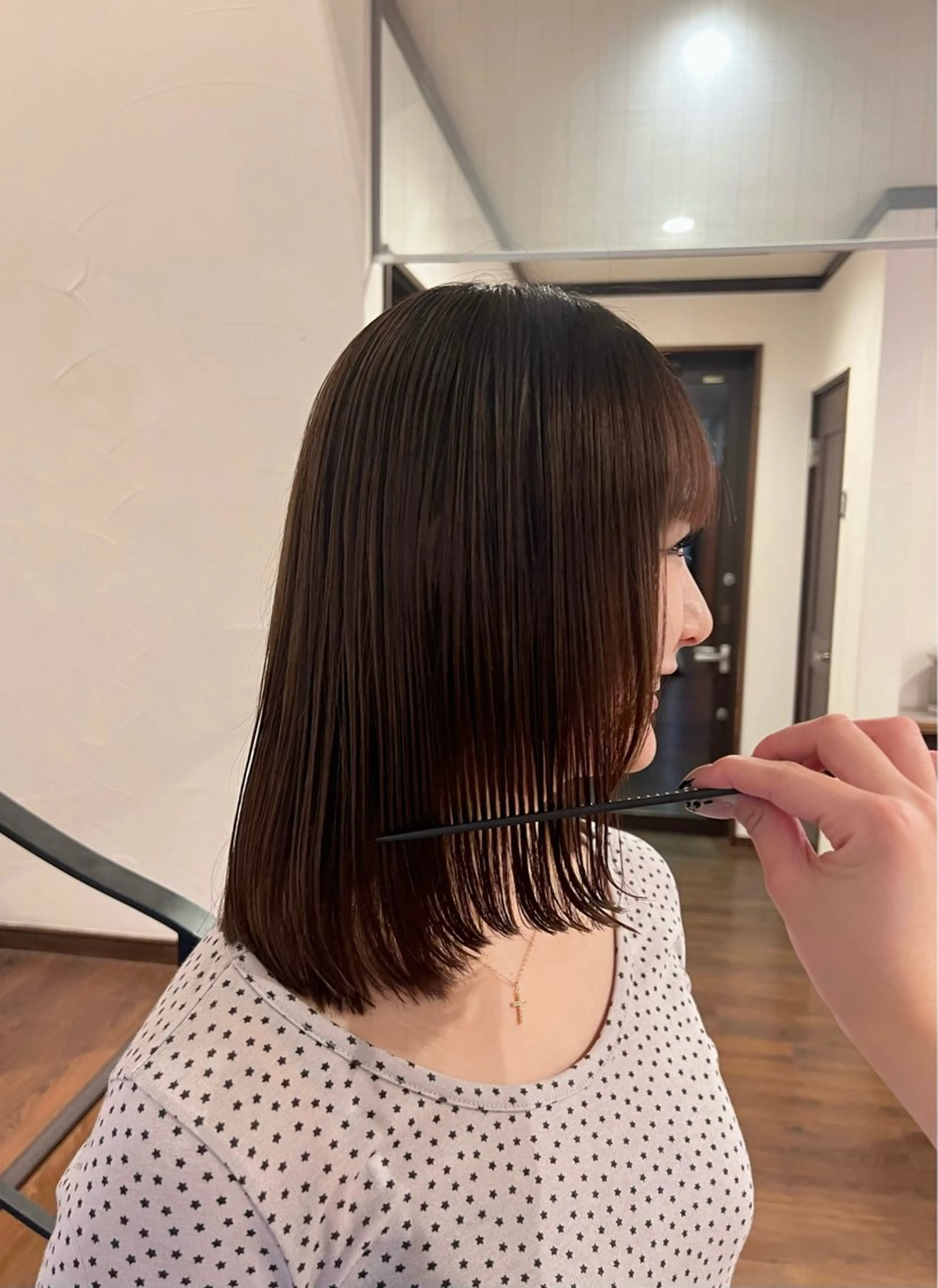ミディアム 美容室 Luccica HAWAII所属・ミディアム/ボブ/ Shukaのヘアスタイル