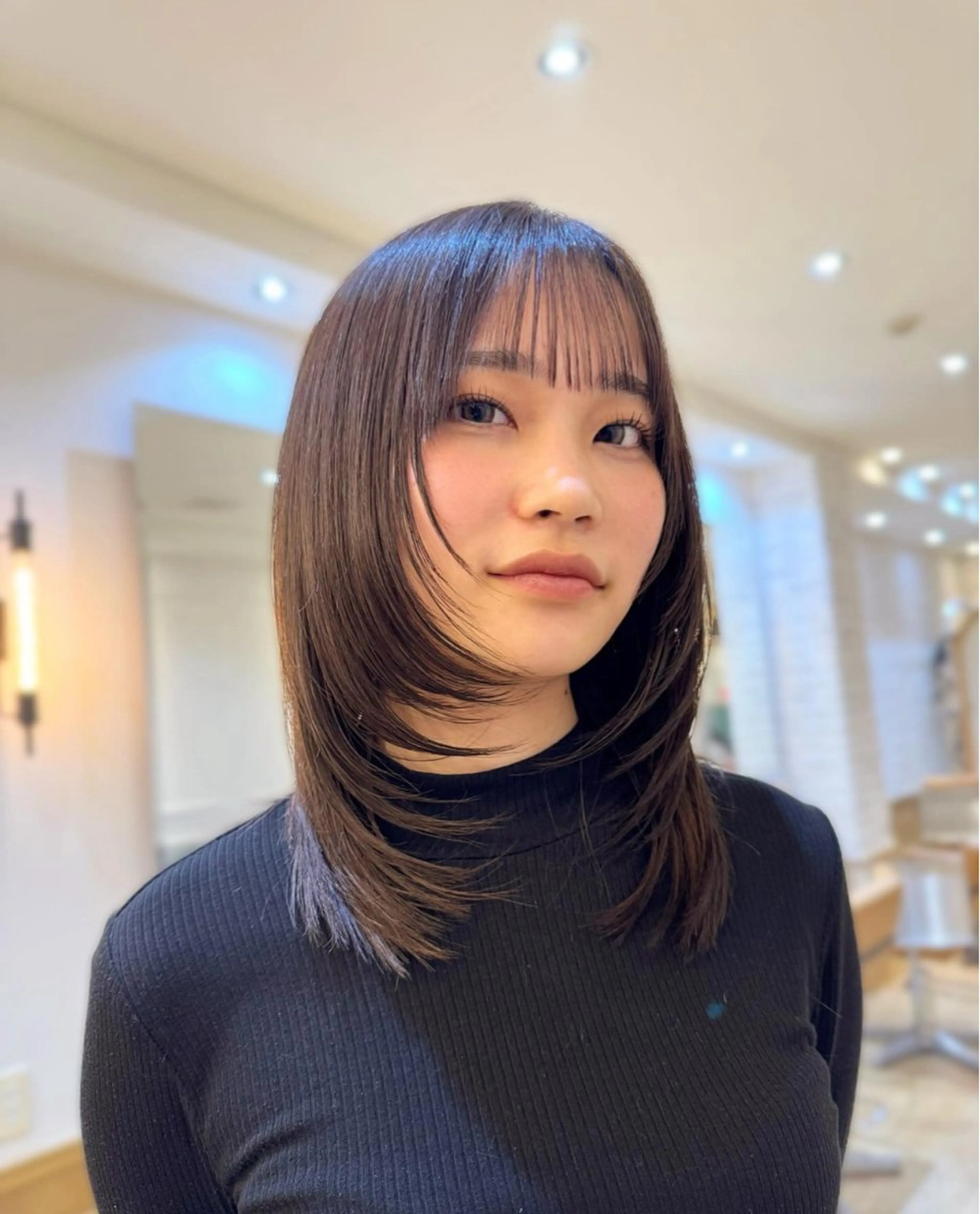 ワンカラー➕艶トリートメントの写真