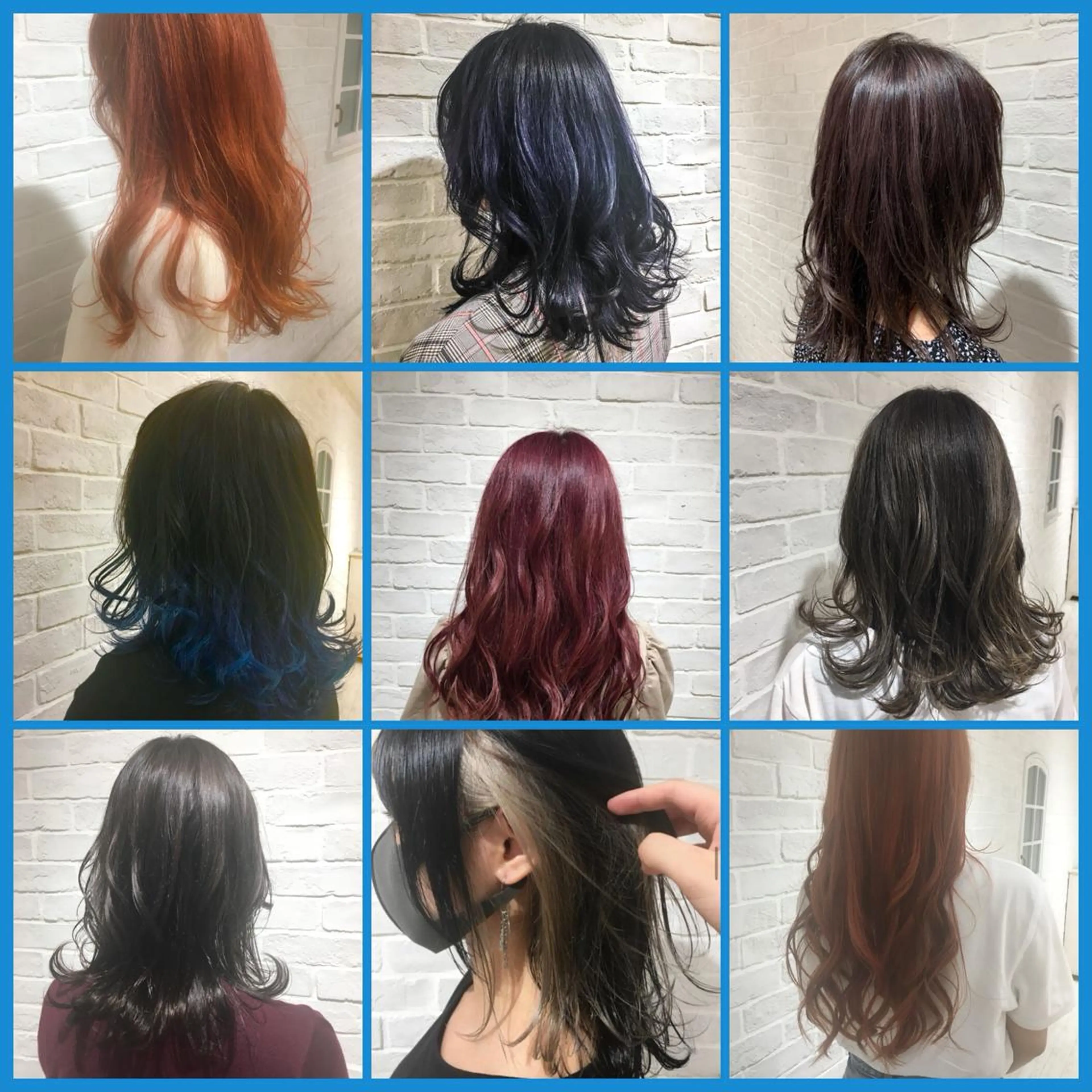 💙カット+ダブルカラー(ブリーチあり)の写真